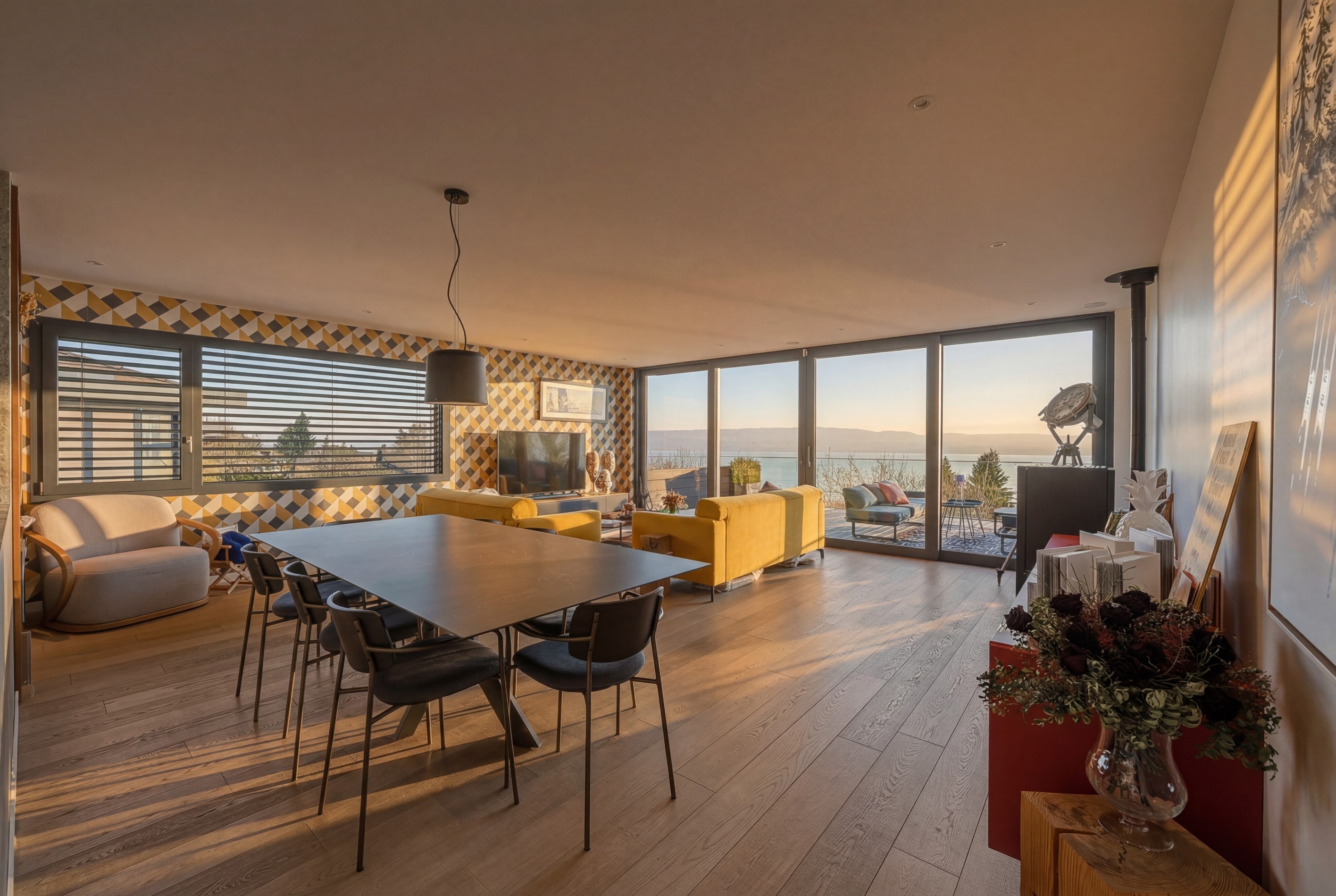  Evian : contemporary villa offering exceptional panoramic views over the lake - 物件實景