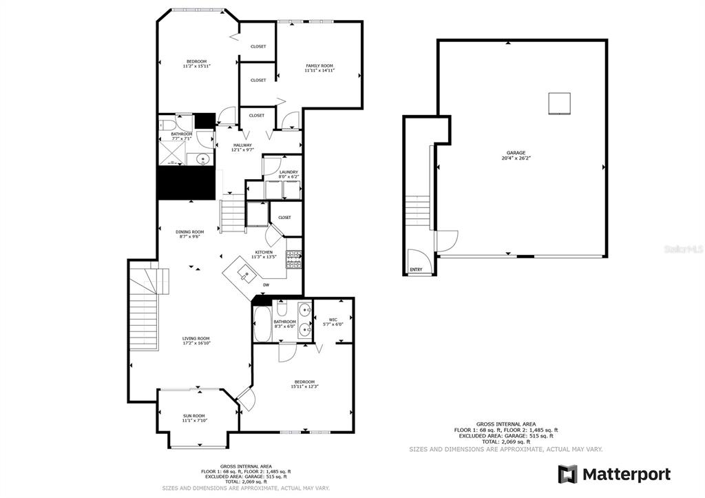 Tampa, Florida, 33602, United States, 3 Bedrooms Bedrooms, ,2 BathroomsBathrooms,Residential,For Sale,1895727