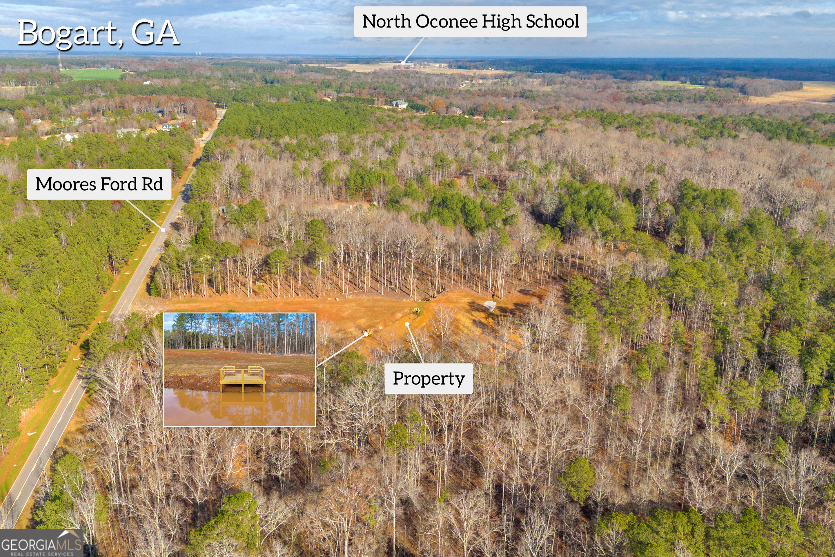 2401 Moores Ford Road, Bogart, Georgia, 30622, United States, ,Land,For Sale,2401 Moores Ford Road,1675165