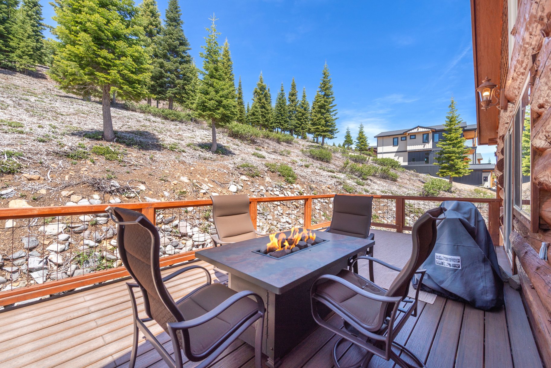  Beautiful Log Home with Carson Range Views from Every Floor - 物件實景