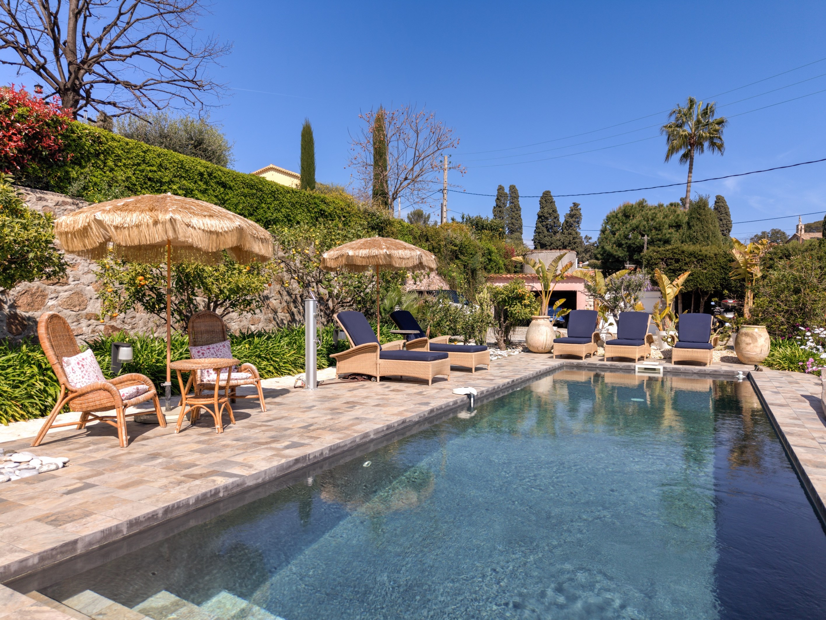  Golfe-Juan villa sea view pool guest apartment double garage near beach Cannes … - 物件實景