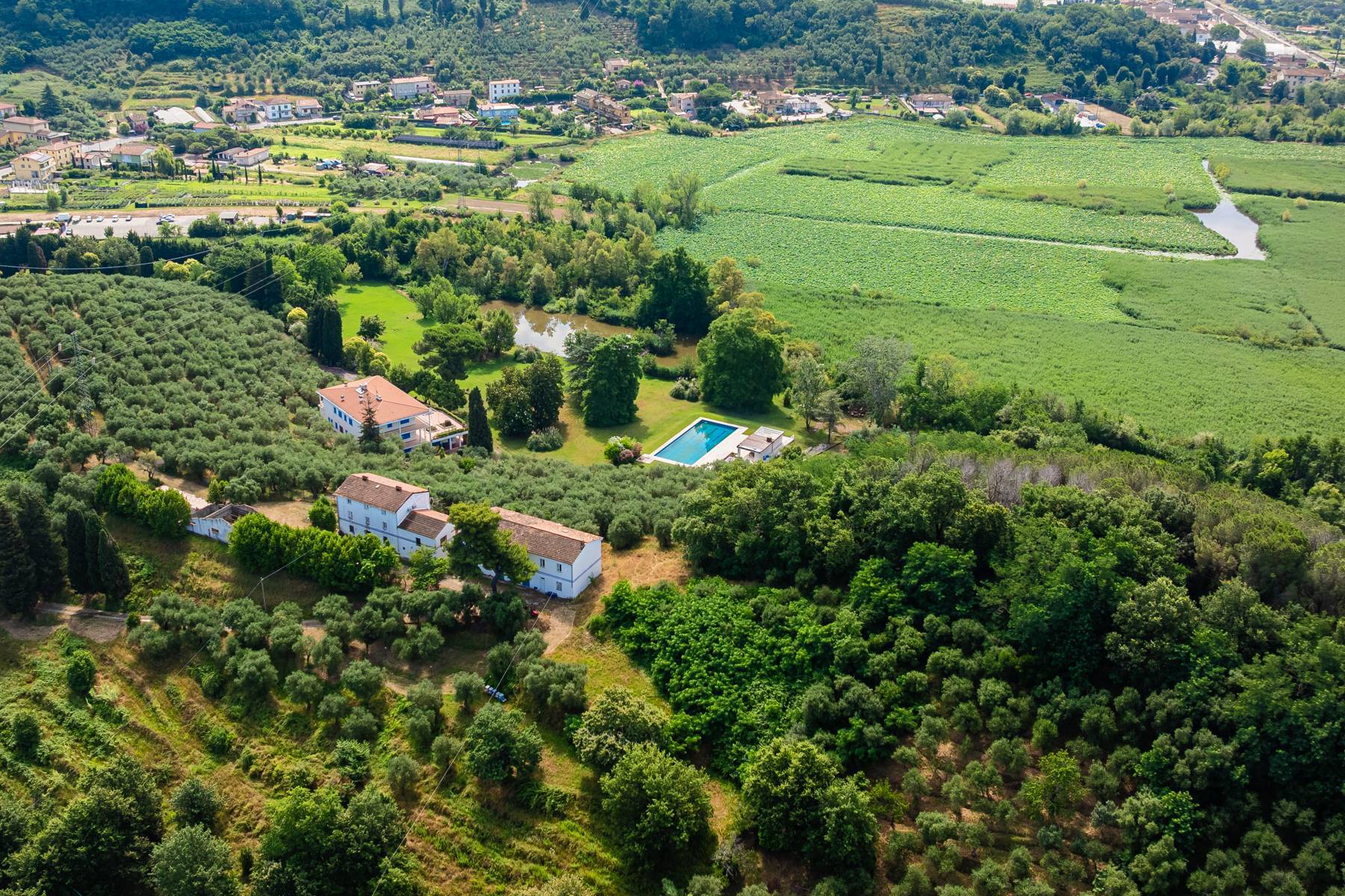  Elegant Tuscan Villa with pool, pond and dépandance - 物件實景