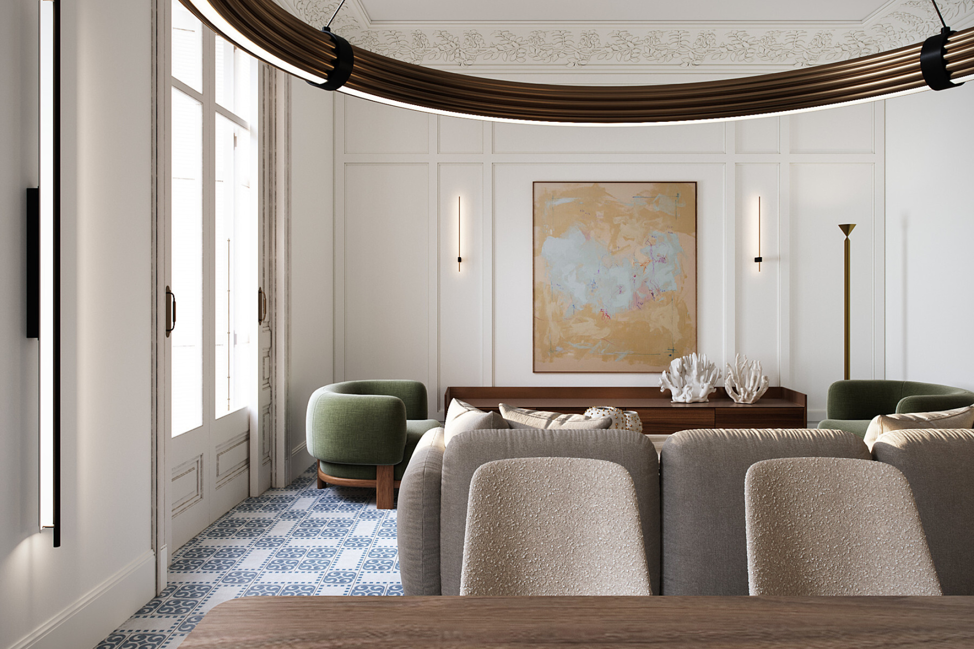  Exclusive residence with a terrace and high ceilings - 物件實景