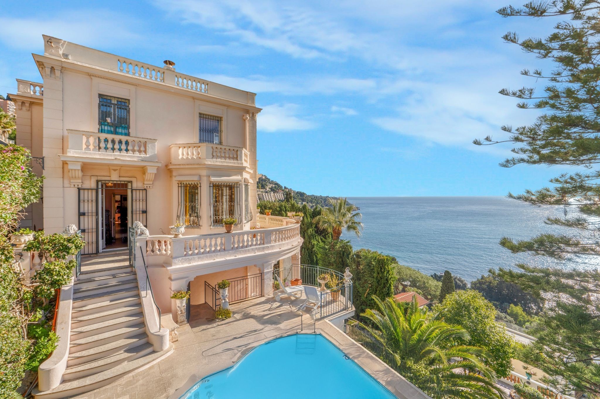  Belle Époque master house with sea view and Monaco in Roquebrune-Cap-Martin - 物件實景