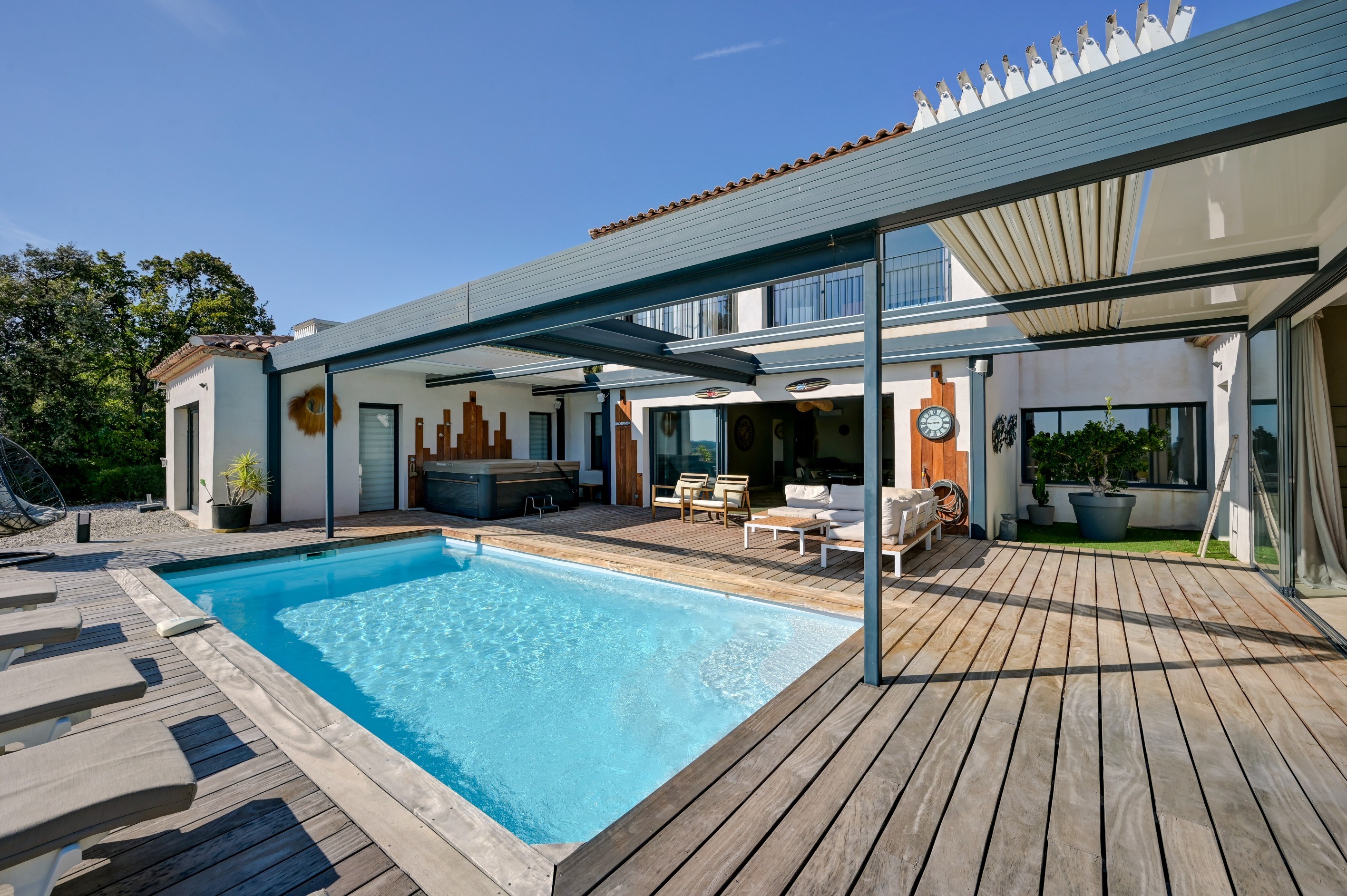  La Cadière-d’Azur – Sea View Villa with Expansive Garden - 物件實景