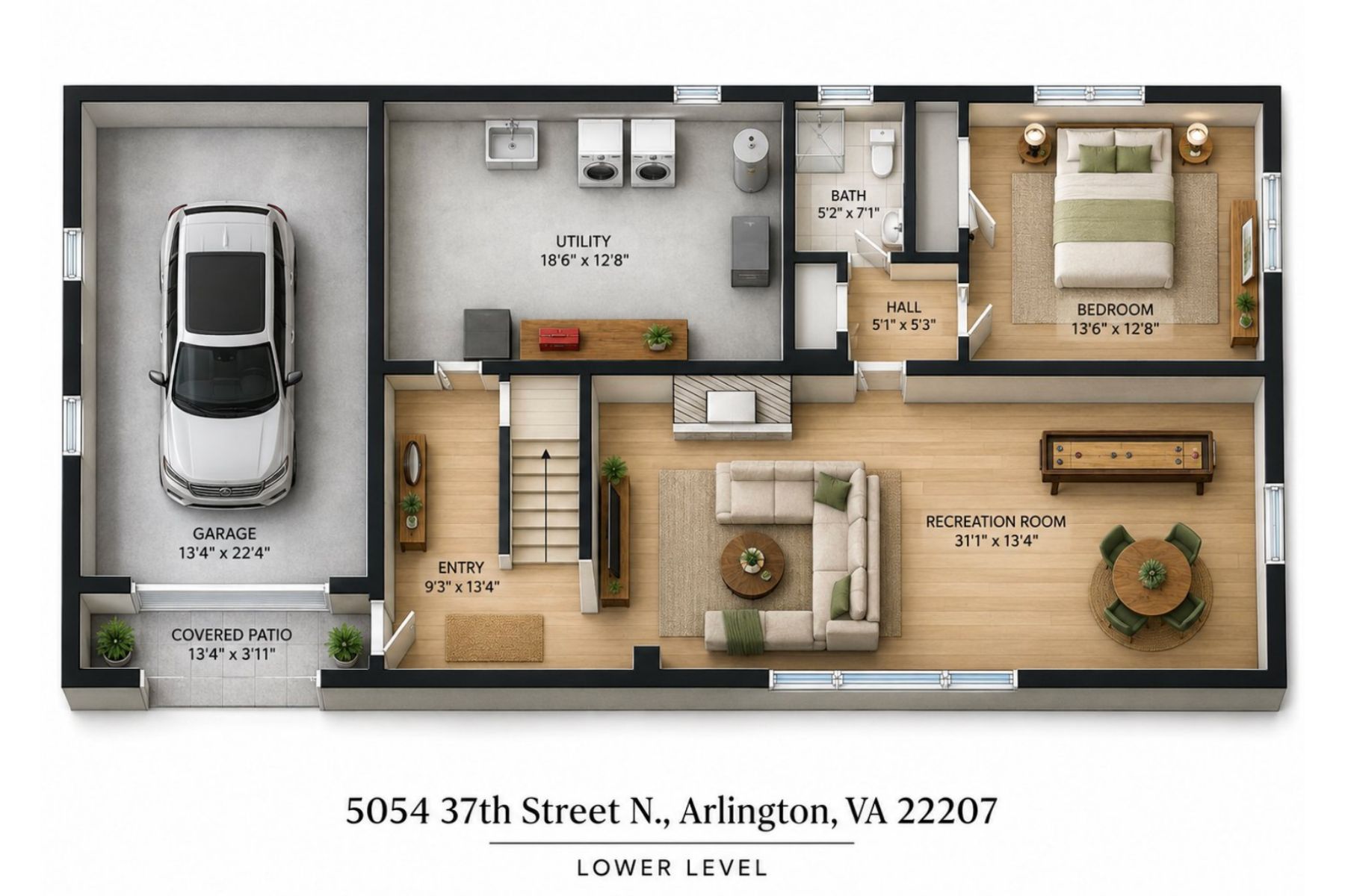  5054 37th Street N, Arlington, VA, 22207 - 物件實景