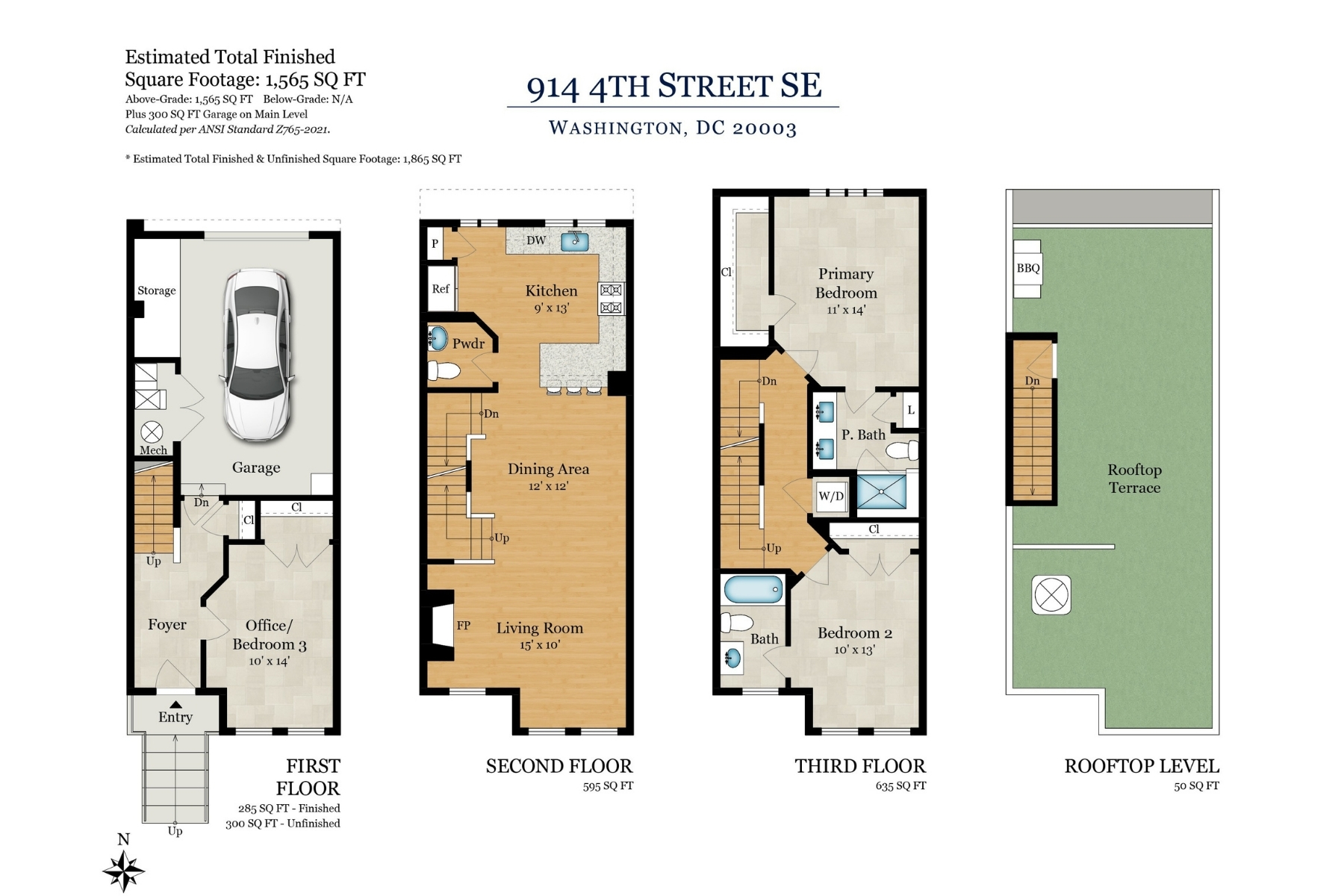  914 4th Street SE, Washington, DC, 20003 - 物件實景