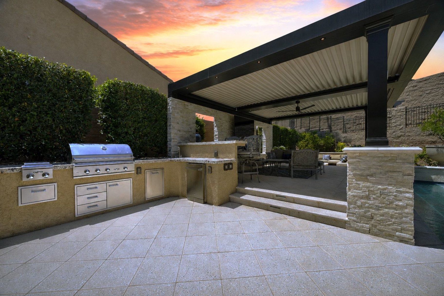  DESIGNER DREAM OASIS IN GATED LAKE LAS VEGAS, FURNISHED TURN-KEY - 物件實景