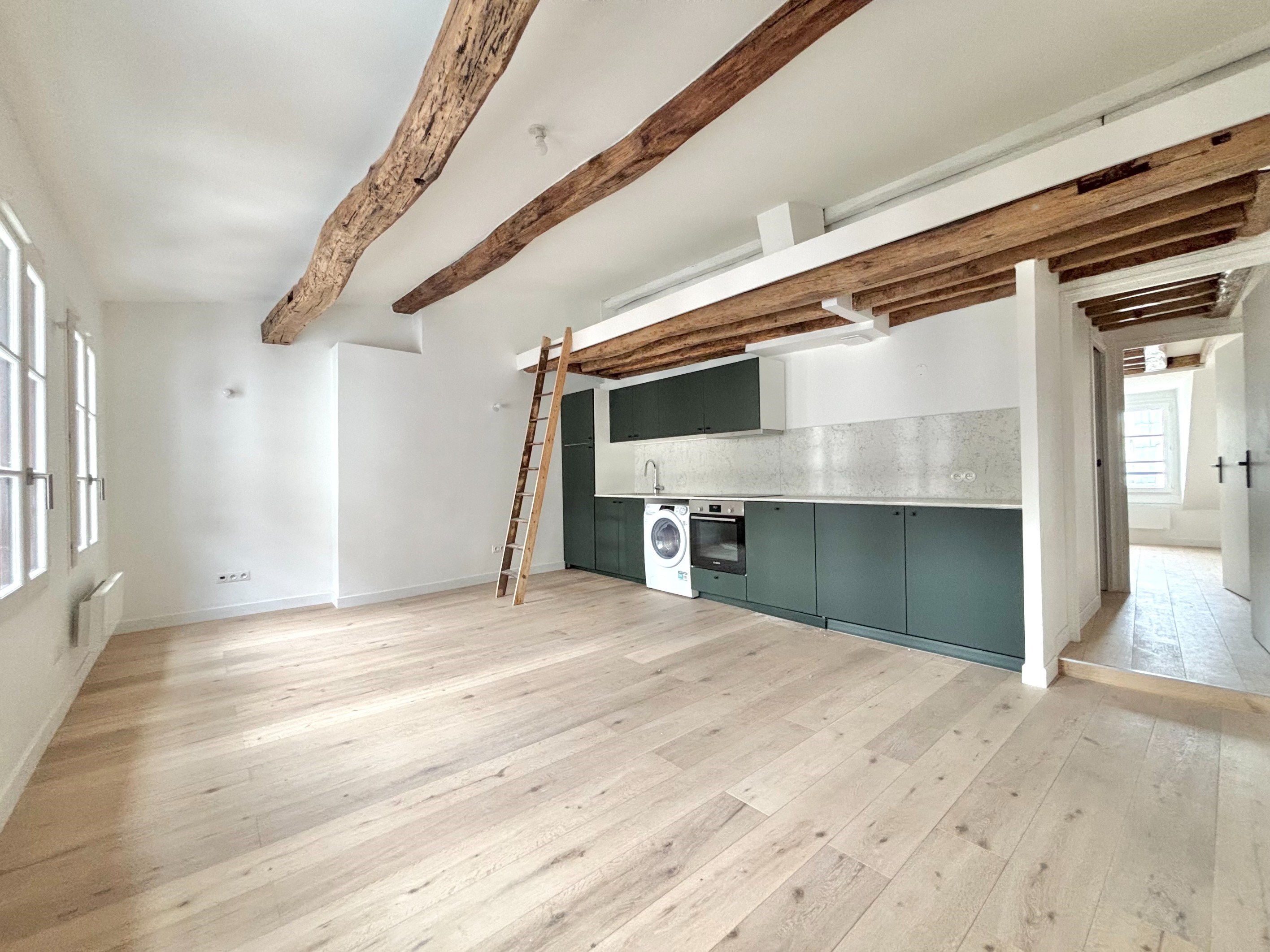  Renovated apartment - top floor - 2 rooms - Marais - 物件實景