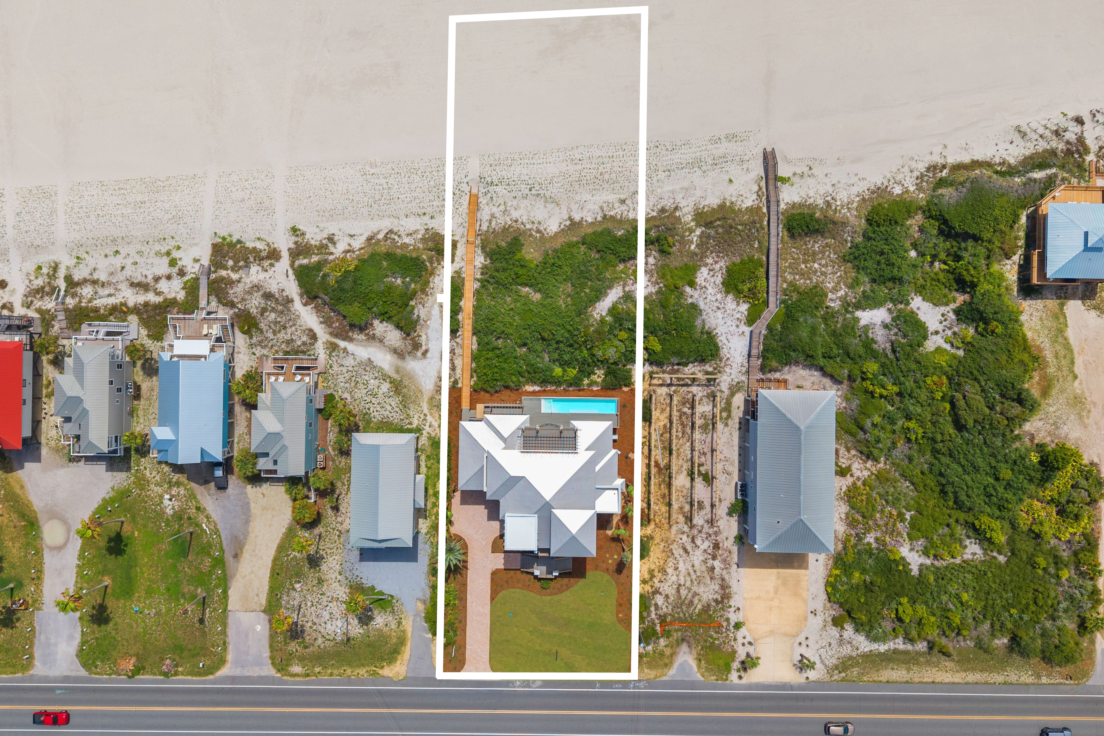  Legacy Gulf-Front Estate With Private Beach - 物件實景