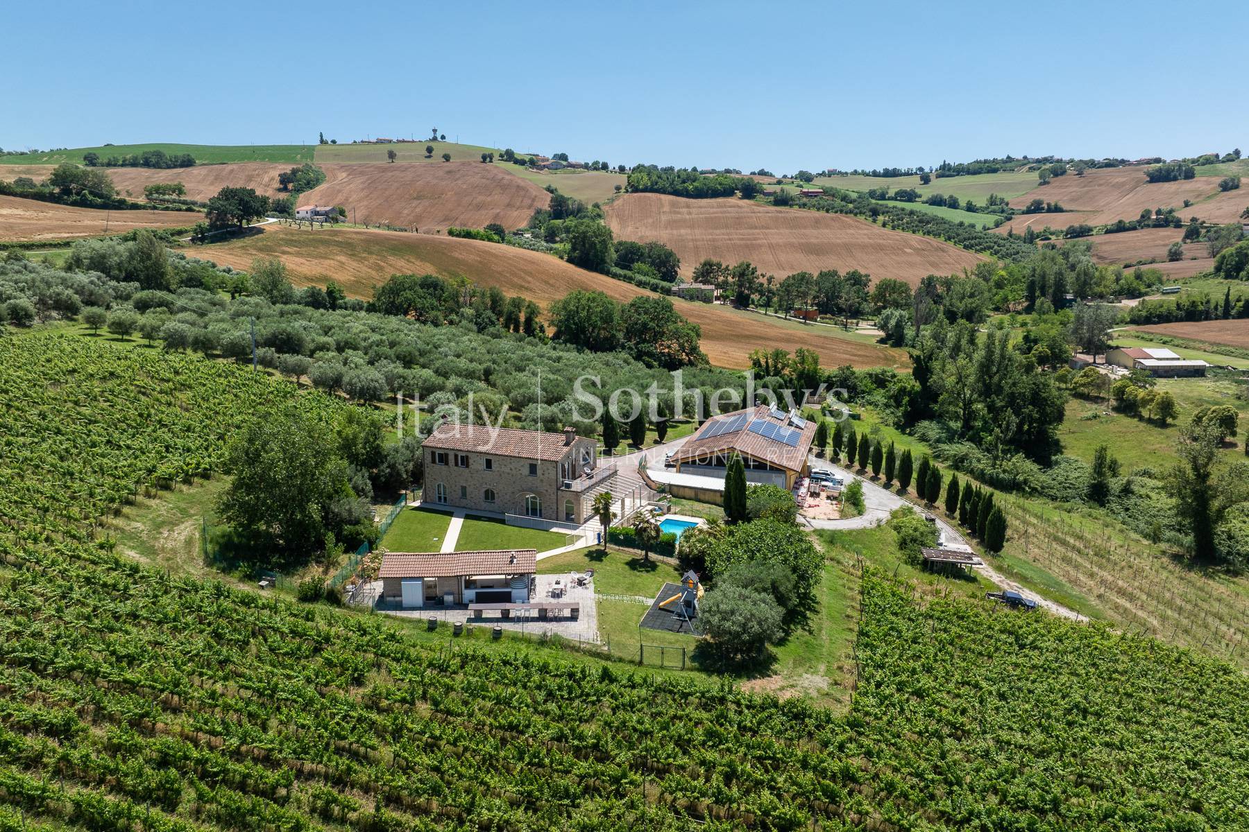  Elegant Contemporary Residence with Vineyard Near the Sea - 物件實景