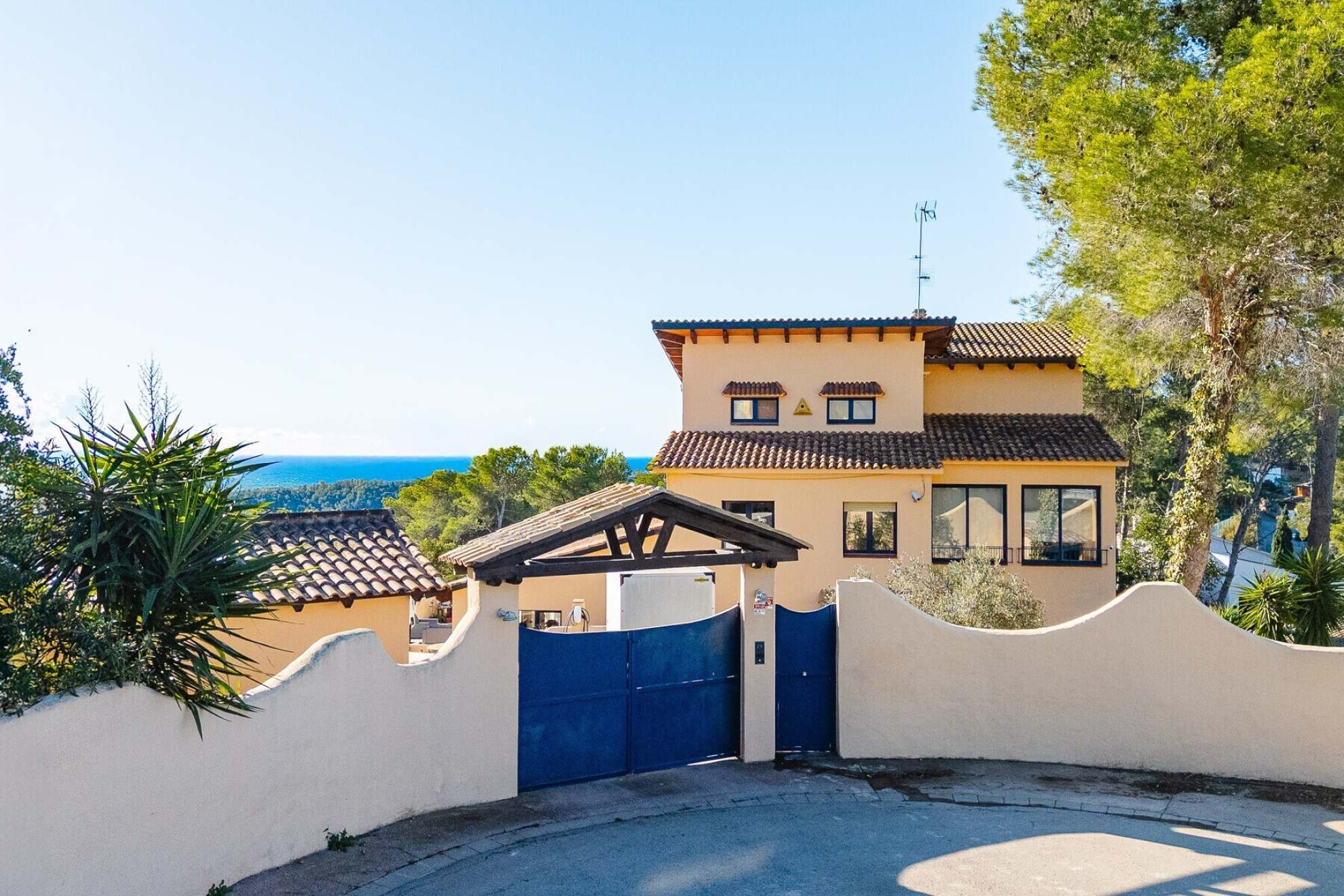  Beautiful Mediterranean villa with sea views in Mas Mestre, 15km from Sitges. - 物件實景