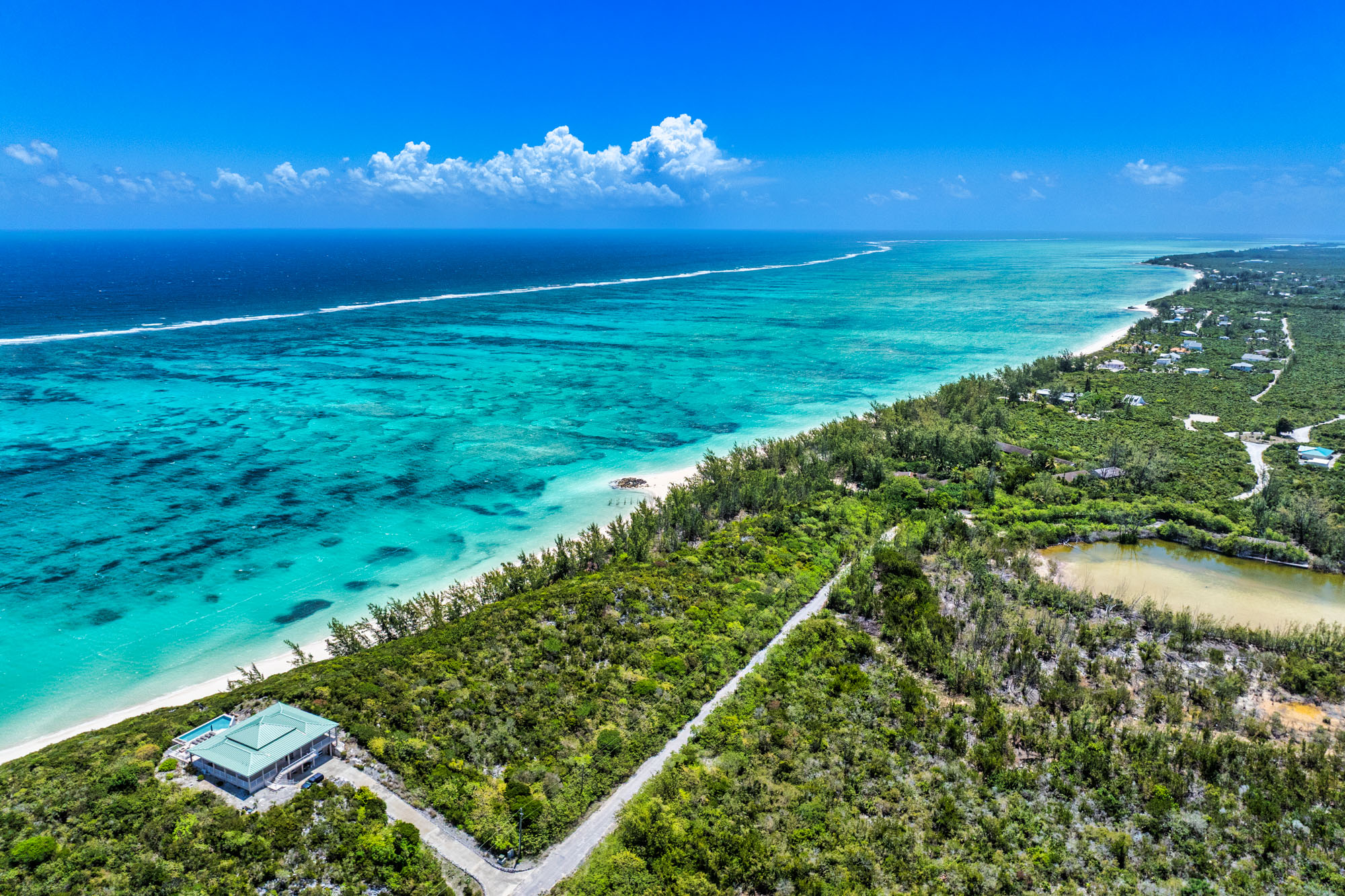  Beachfront Land North Caicos - 1.04 Acres - 212 Feet Frontage - 物件實景