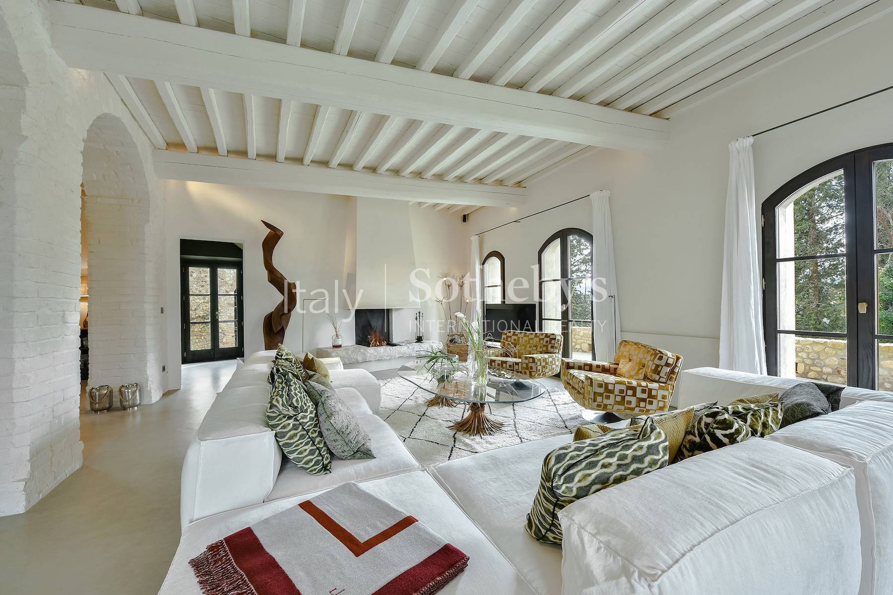  Splendid renovated castle with pool in the Florentine Chianti - 物件實景