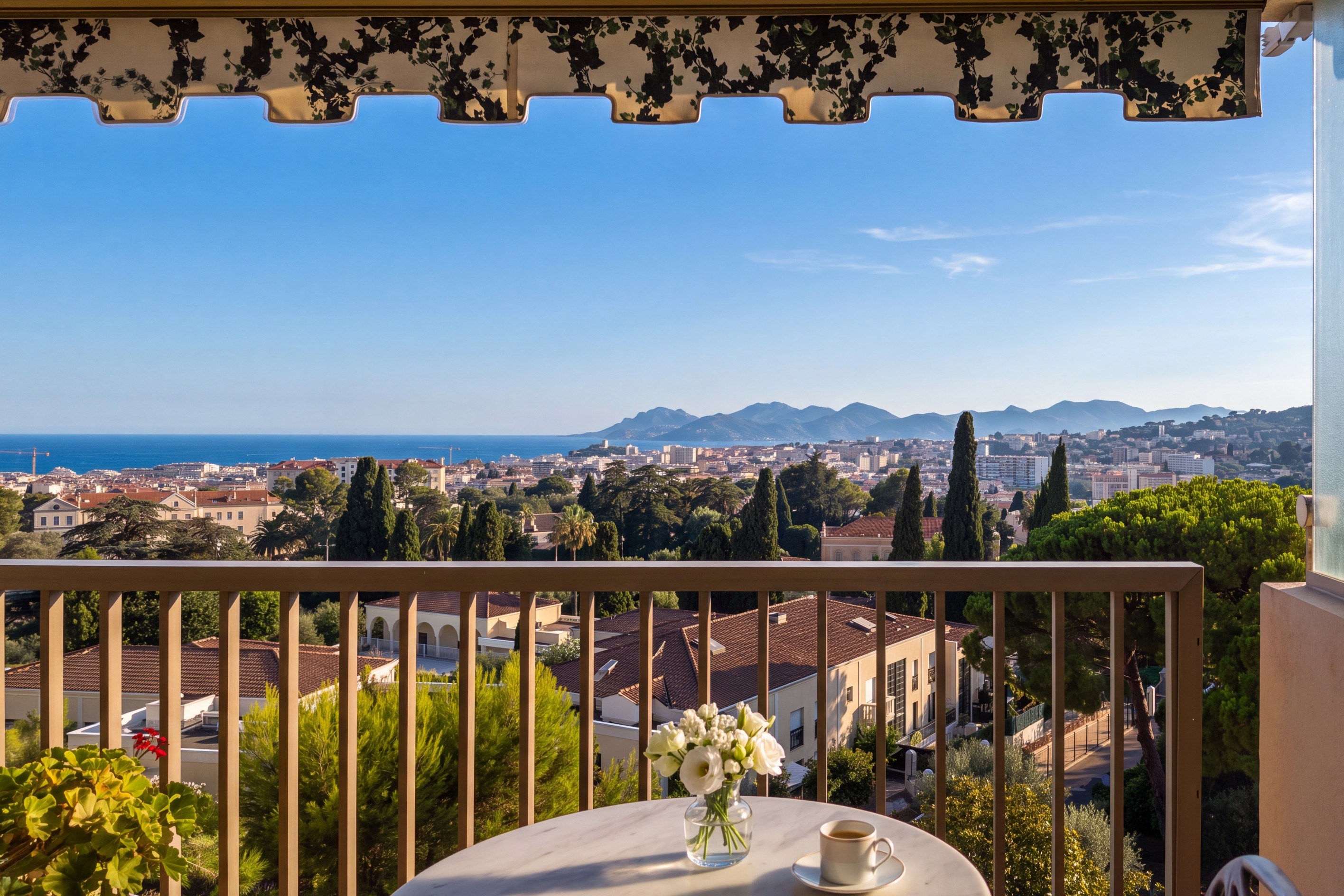  Cannes Oxford: Sea view apartment with triple aspect in a prestigious residenti… - 物件實景