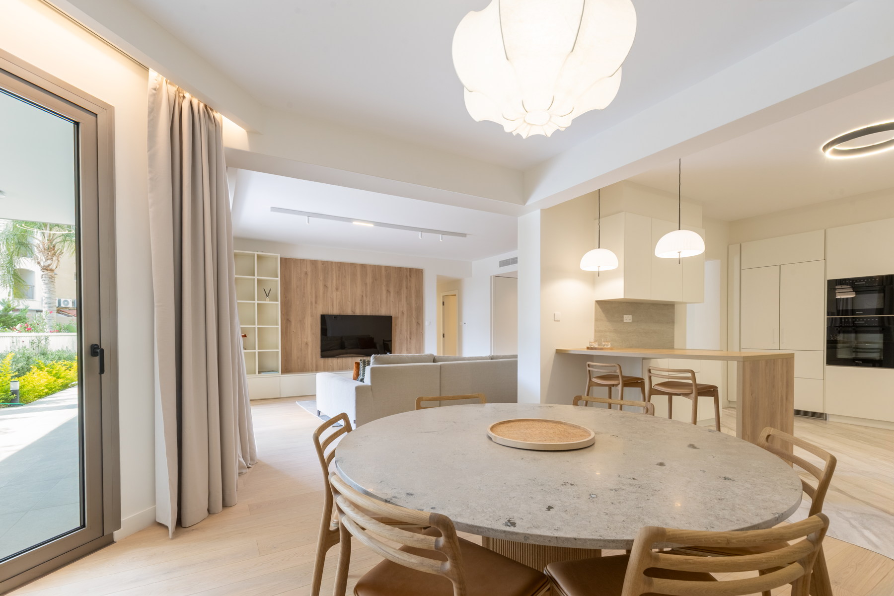  Three Bedroom Ground Floor Apartment 200 m from the Beach in Germasogeia - 物件實景