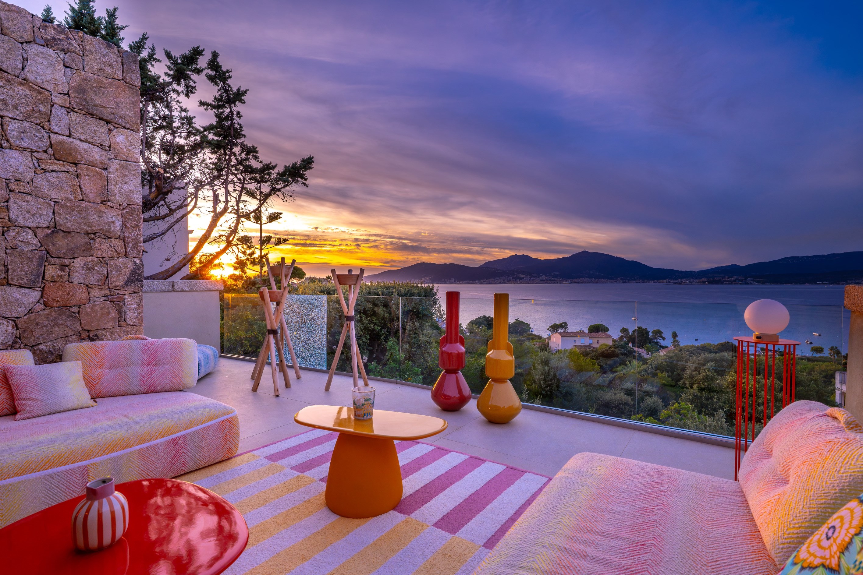  Luxury villa with panoramic sea views, 600 meters from the beach – Porticcio / … - 物件實景