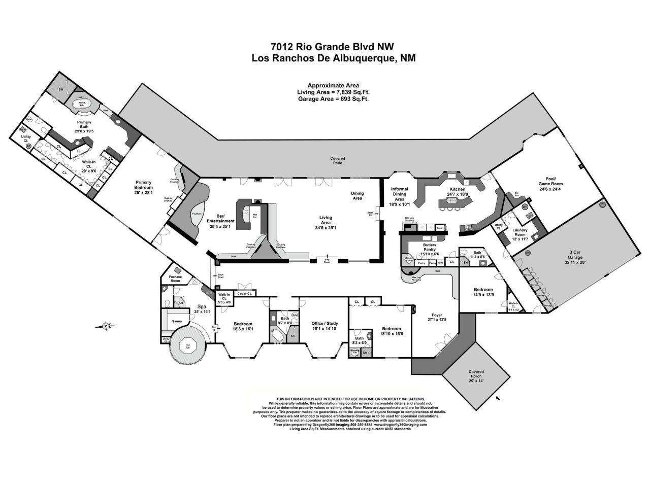 Los Ranchos, New Mexico, 87107, United States, 5 Bedrooms Bedrooms, ,5 BathroomsBathrooms,Residential,For Sale,1900994