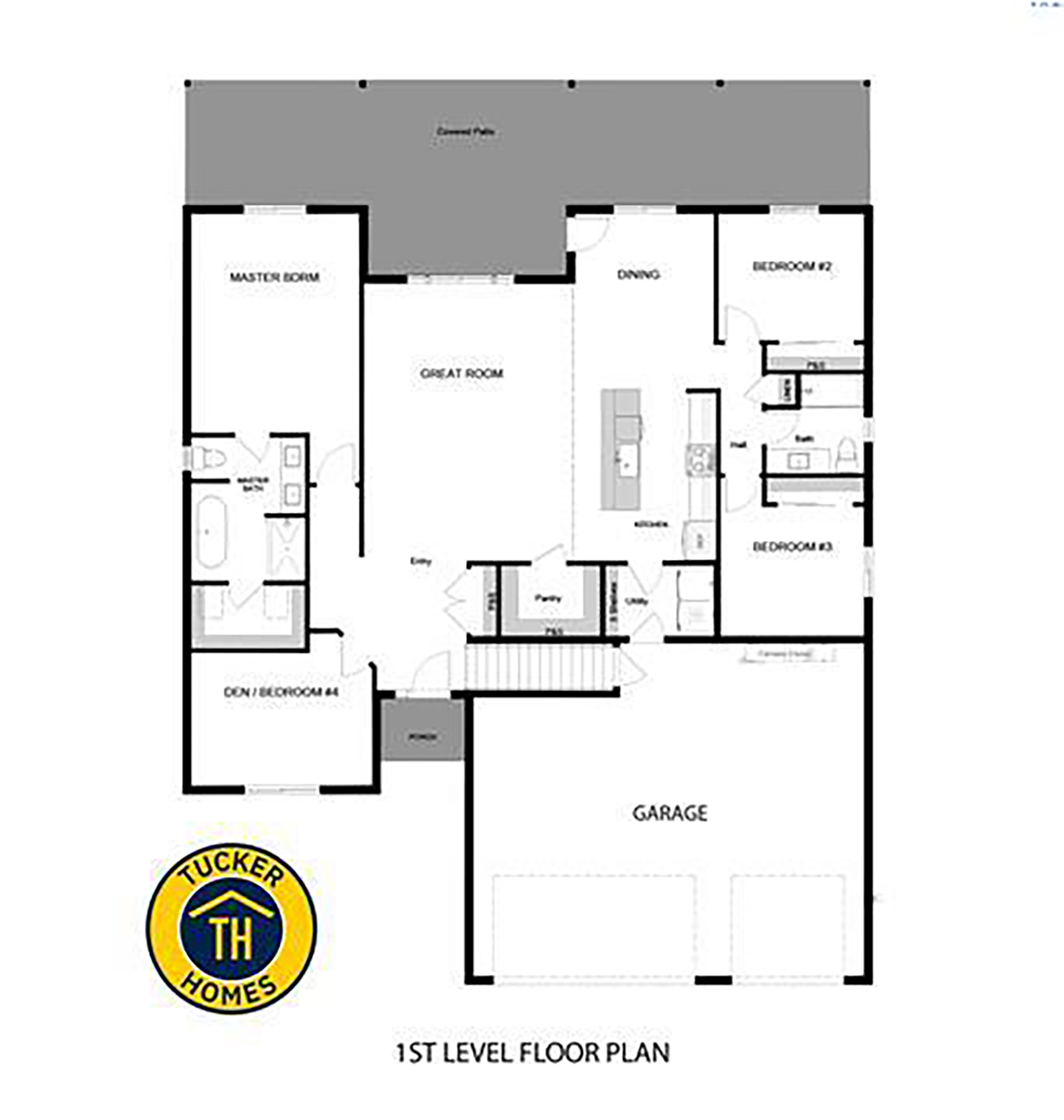  Brand new rambler with bonus room/ South Richland - 物件實景
