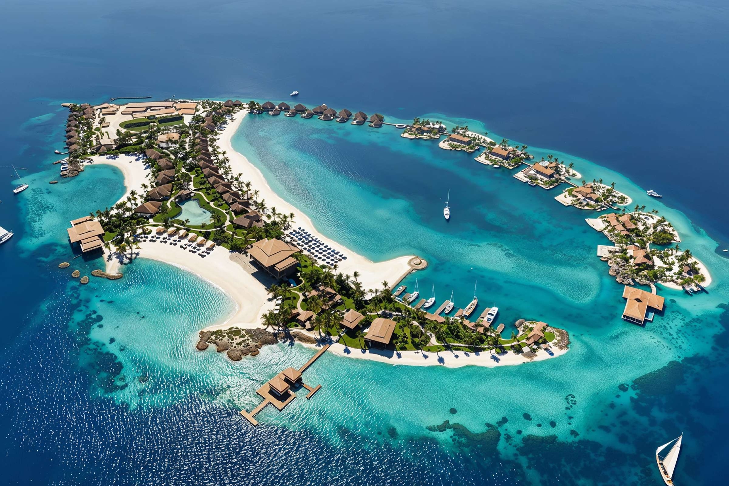  Rare Island Villa with Private Pier in Maldives - 物件實景