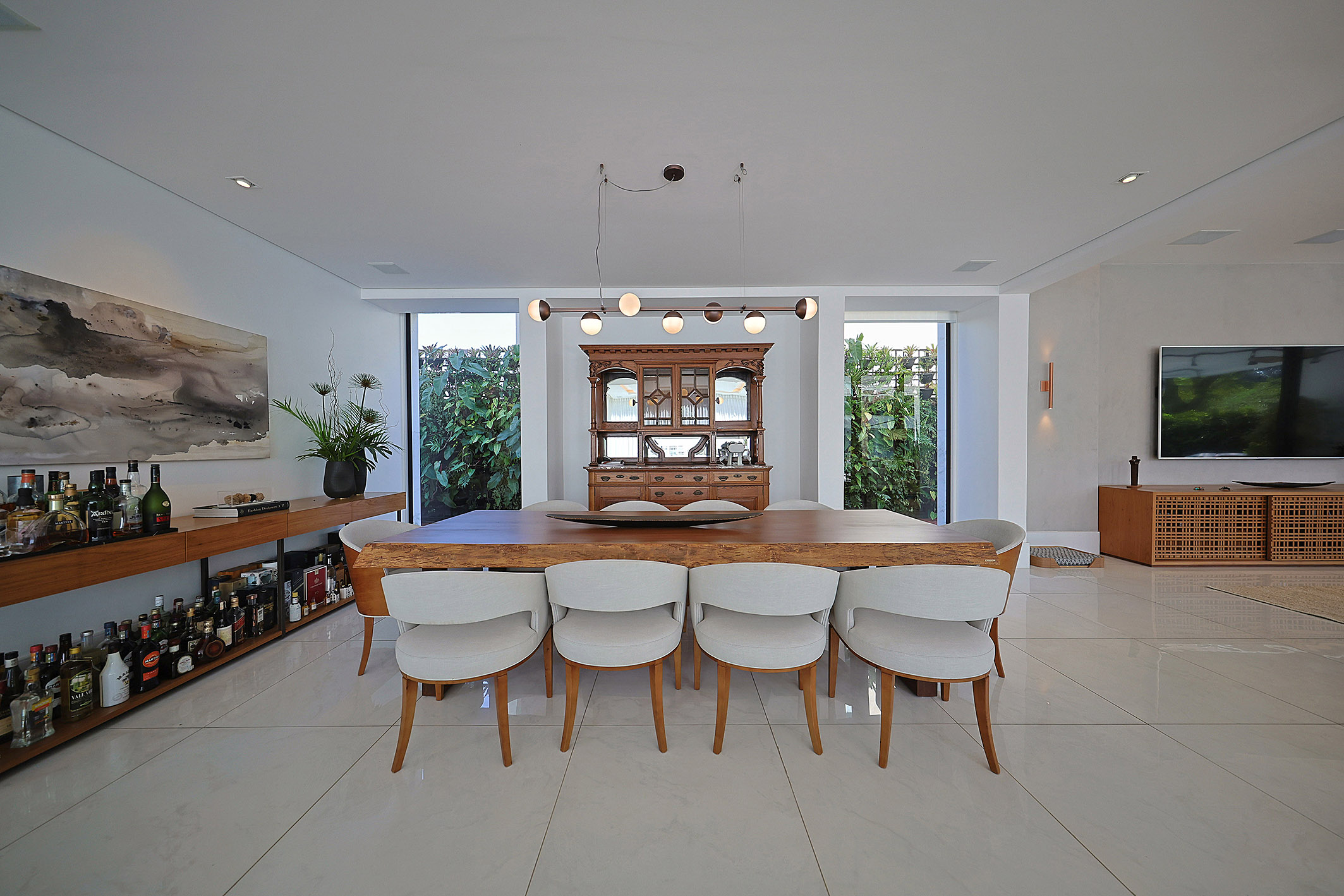  Contemporary House with 5 Suites in Barra da Tijuca - 物件實景