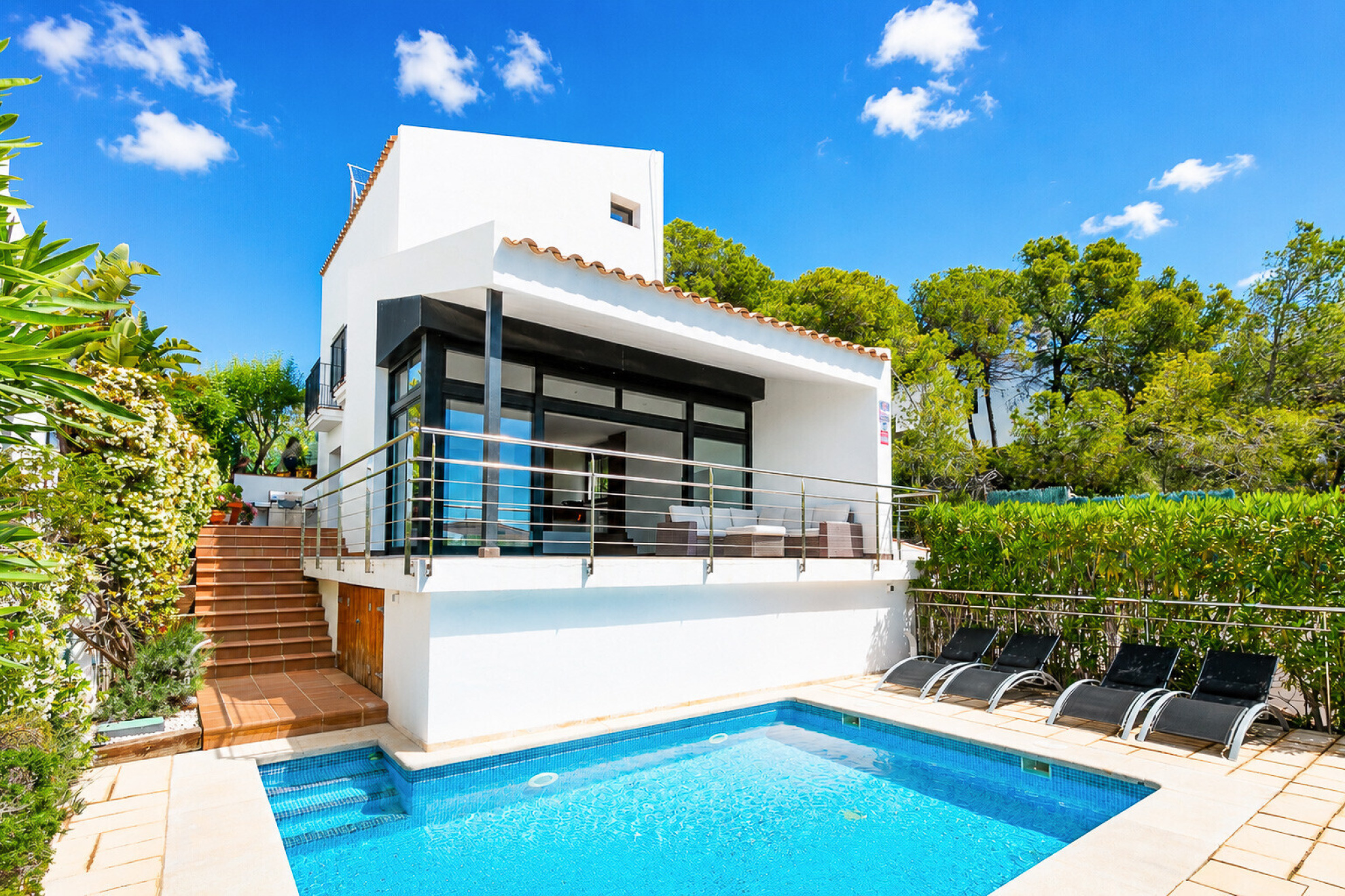  Detached villa with panoramic views and tourist license in Vallpineda - 物件實景