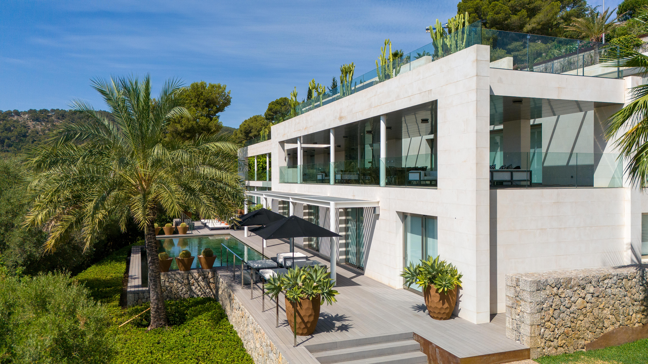  Villa with pool and stunning views in Son Vida - 物件實景