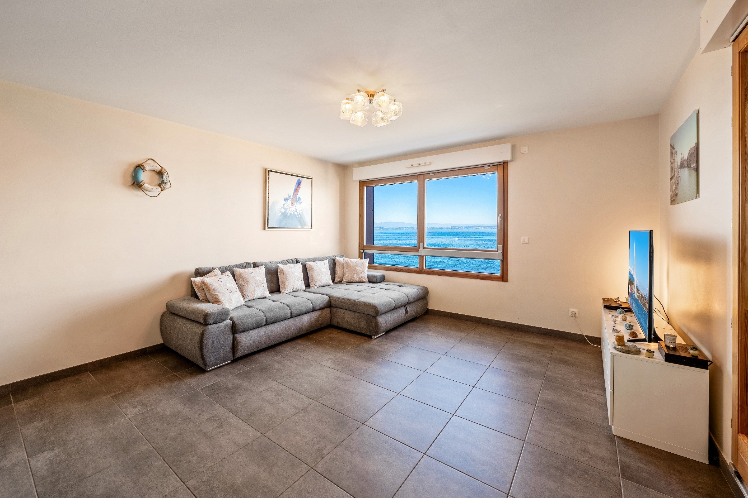  AMPHION LES BAINS, Rare 4-room waterfront apartment - 物件實景