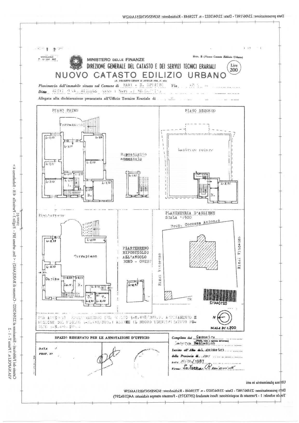 VIA NAPOLI, Bari, Bari, 70100, IT, 6 Bedrooms Bedrooms, ,4 BathroomsBathrooms,Residential,For Sale,VIA NAPOLI,1445794