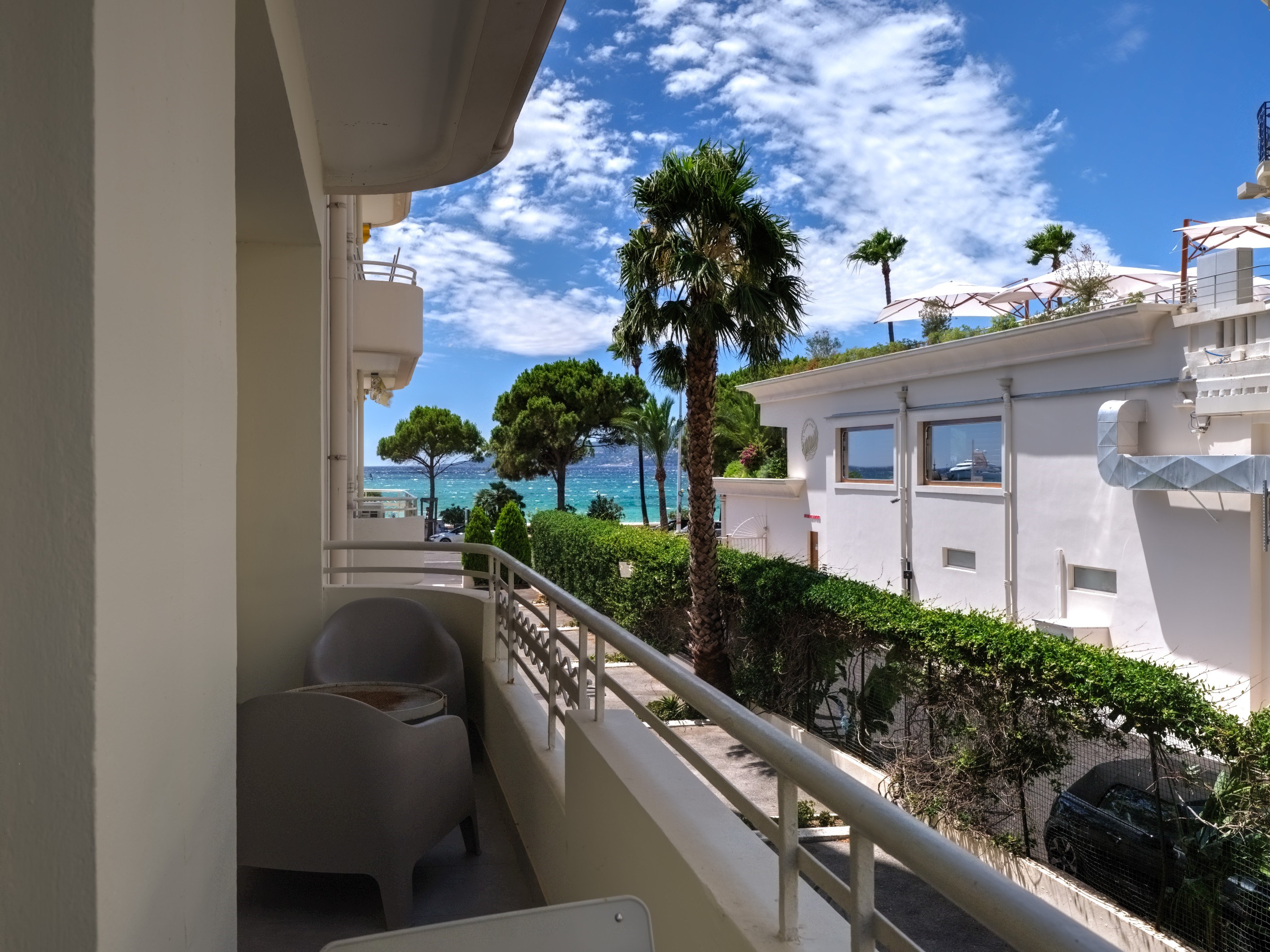  Renovated 2-bed apartment with sea view, near Hôtel Martinez - 物件實景