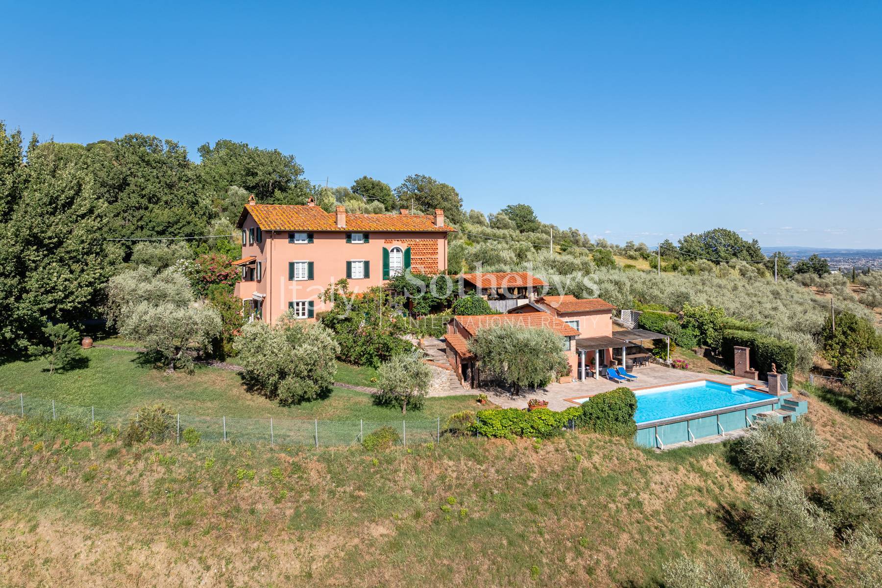  Elegant tuscan country home with panoramic hill views - 物件實景