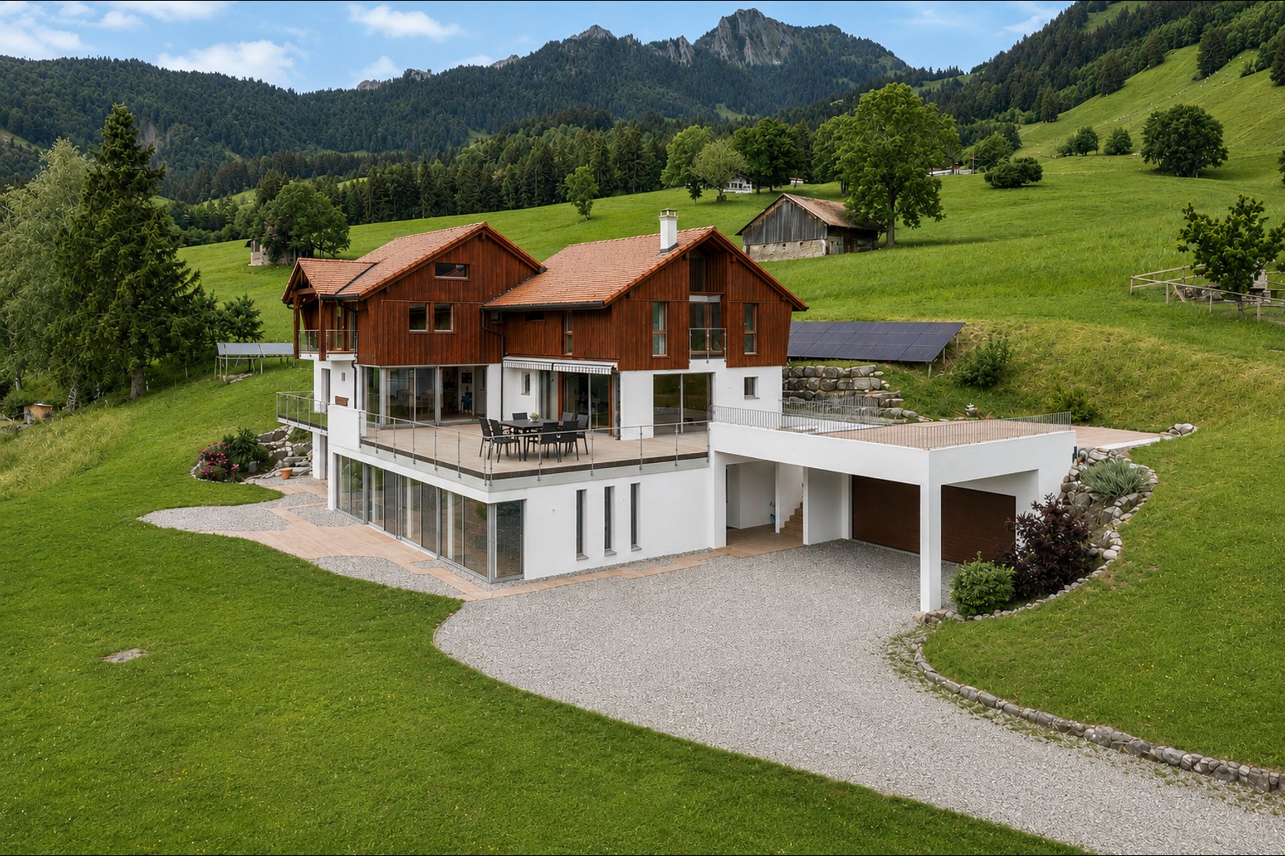  EXCLUSIVE - Magnificent property 10 minutes from Bulle and 20 minutes from Vevey - 物件實景