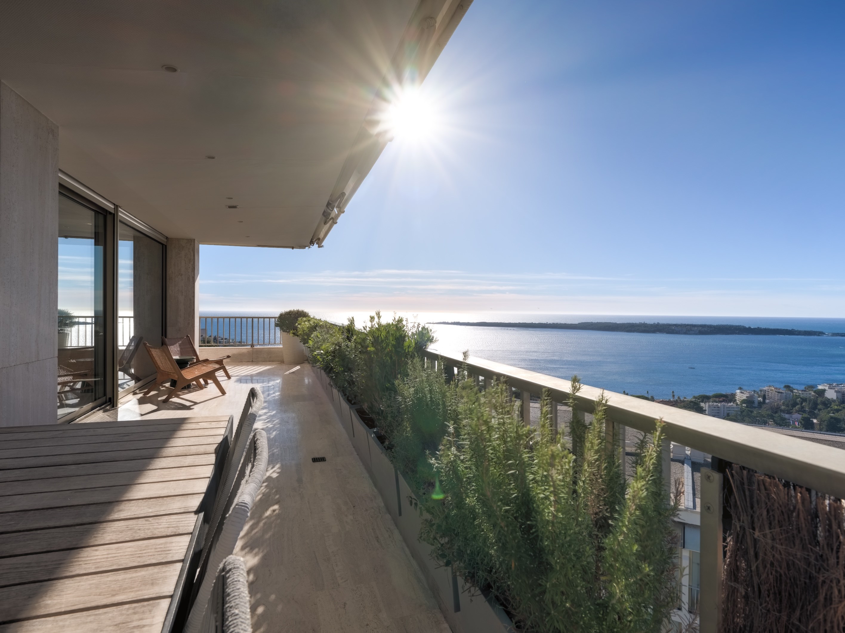  Cannes Californie : 3-bedroom corner apartment - vast terrace - Panoramic sea v… - 物件實景