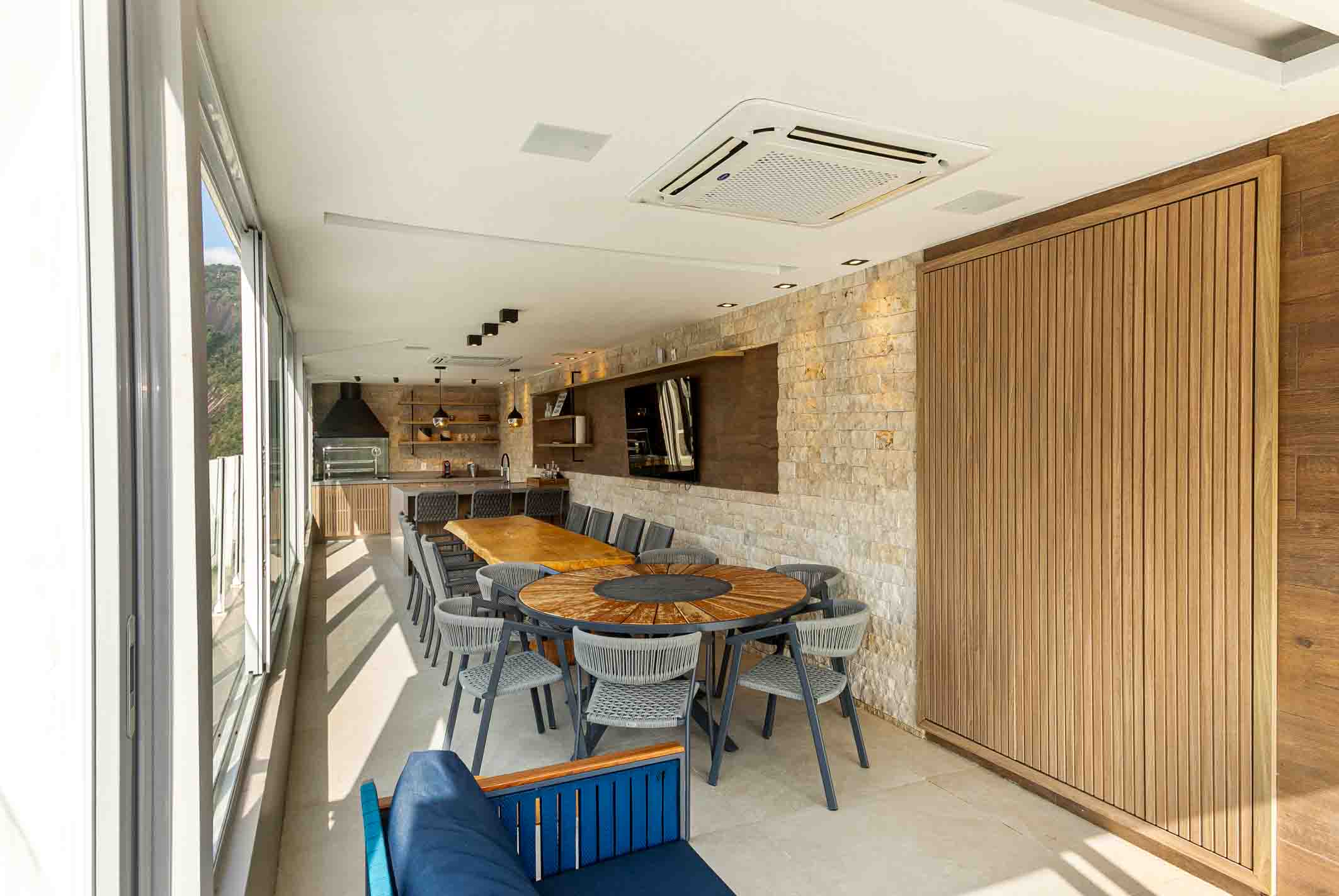  Duplex penthouse with ocean views in São Conrado - 物件實景