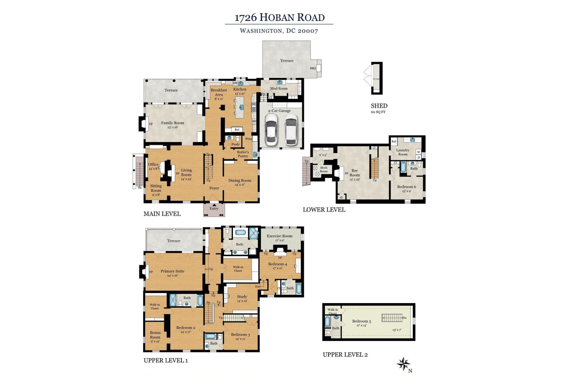  1726 Hoban Road NW, Washington, DC, 20007 - 物件實景
