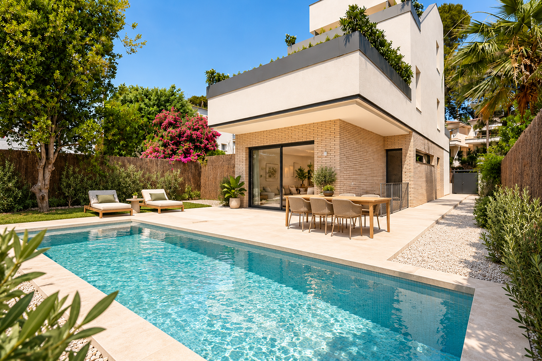  Spectacular luxury 4-bedroom new build villa in Vinyet, Sitges - 物件實景