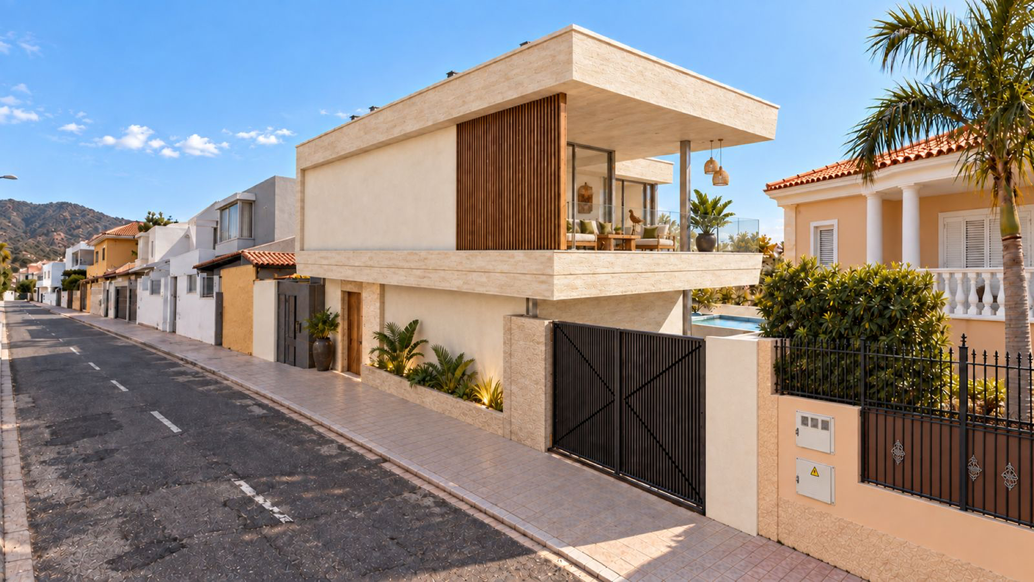  Modern Villa Under Construction in Roque del Conde, Tenerife - 物件實景