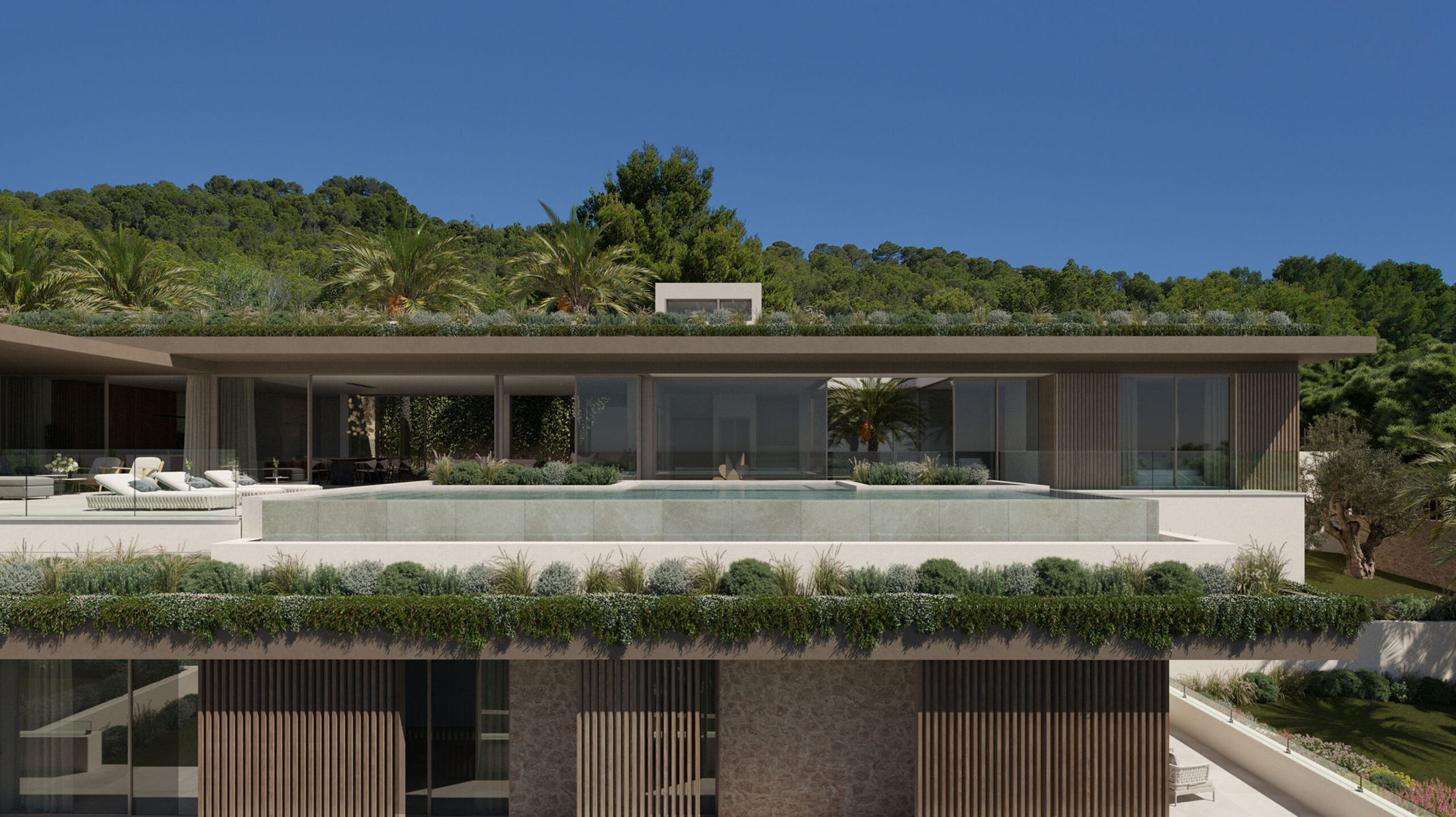  Land with project and sea views in Camp de Mar - 物件實景