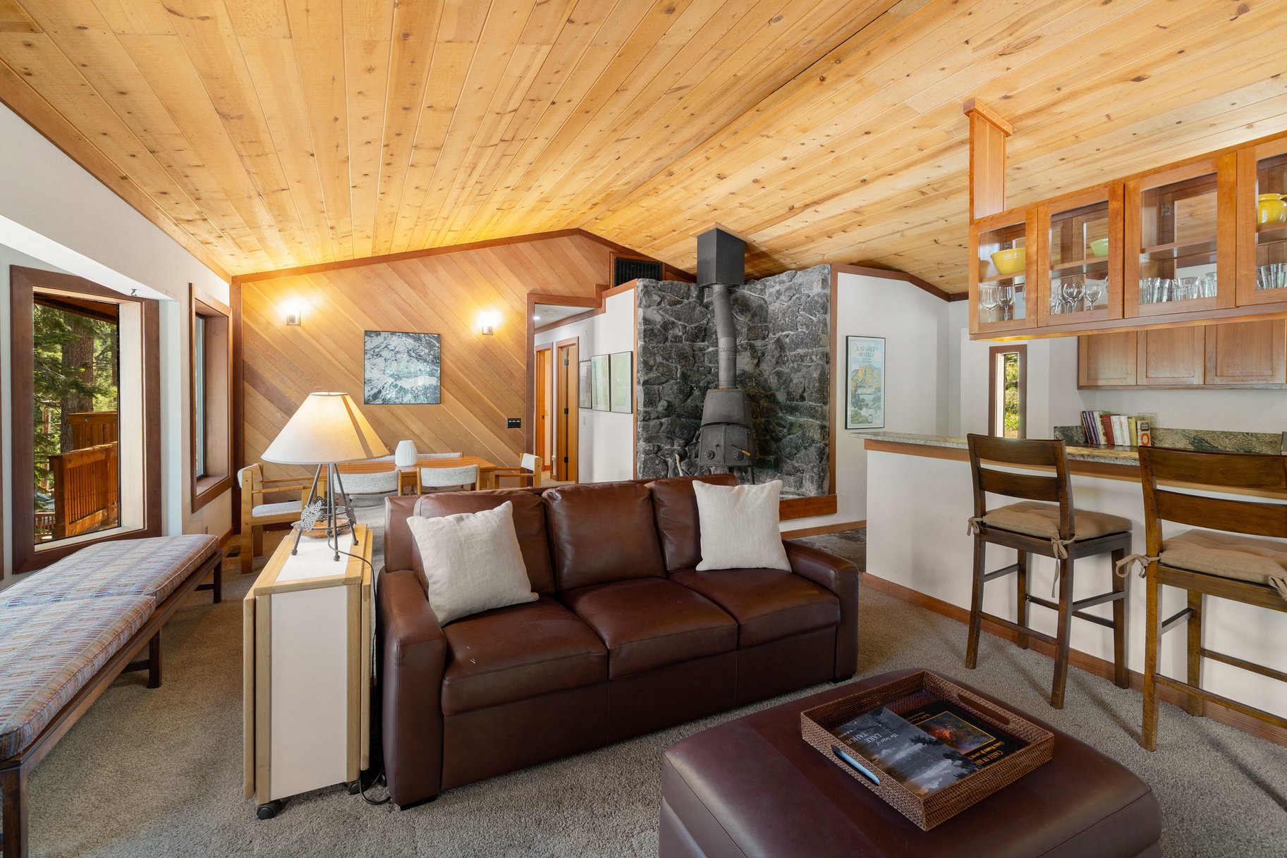  Cozy Olympic Valley Ski Cabin Near Palisades Tahoe - 物件實景