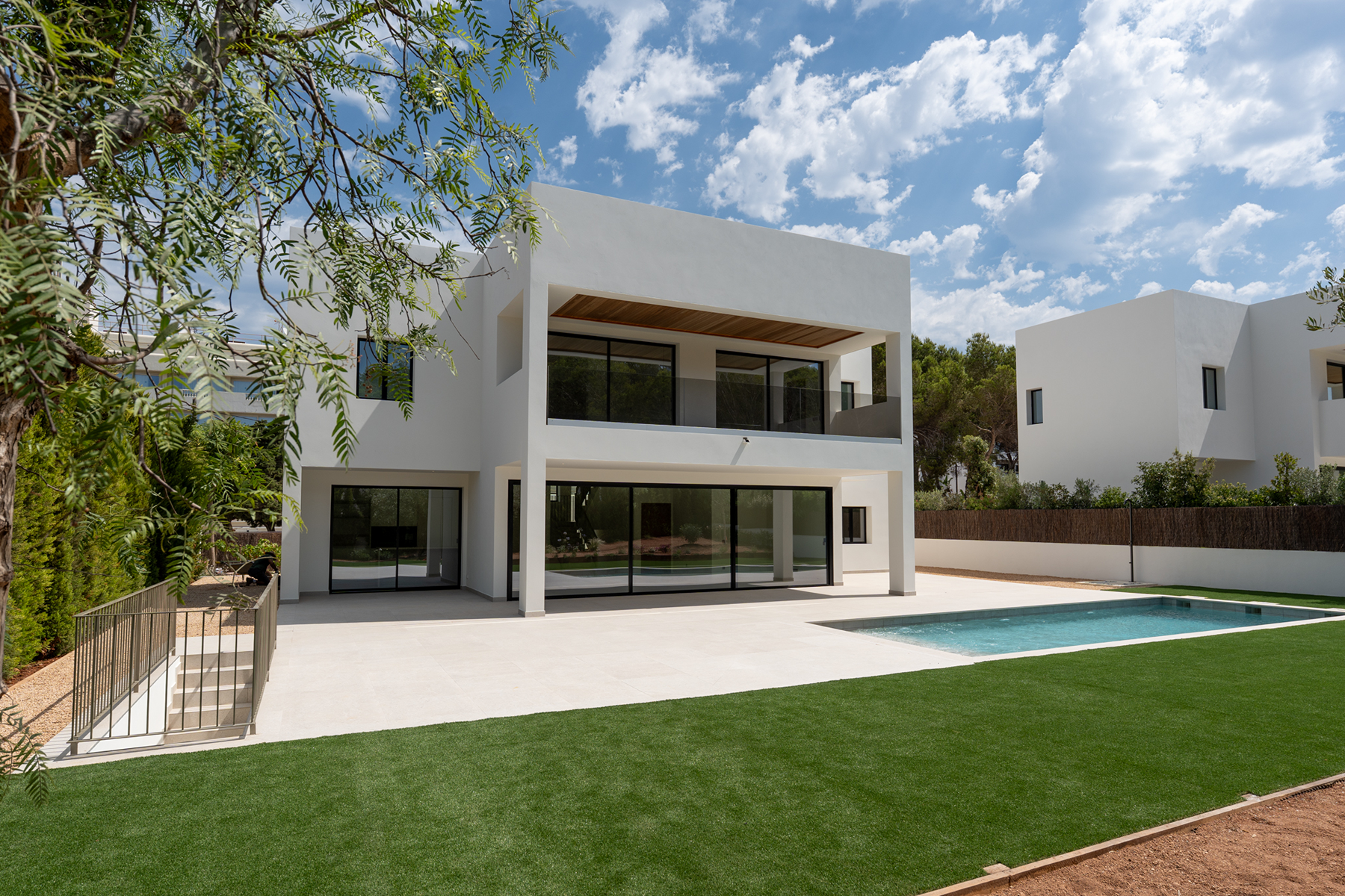  Brand new villa with 4 bedrooms in Santa Eulalia, Ibiza - 物件實景