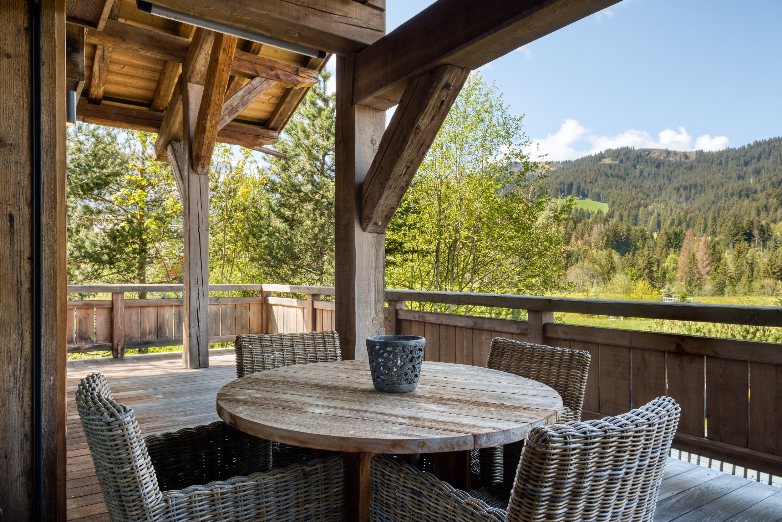  Chalet Bella Vista : 460 sqm of authenticity nestled in the heights of Megève - 物件實景