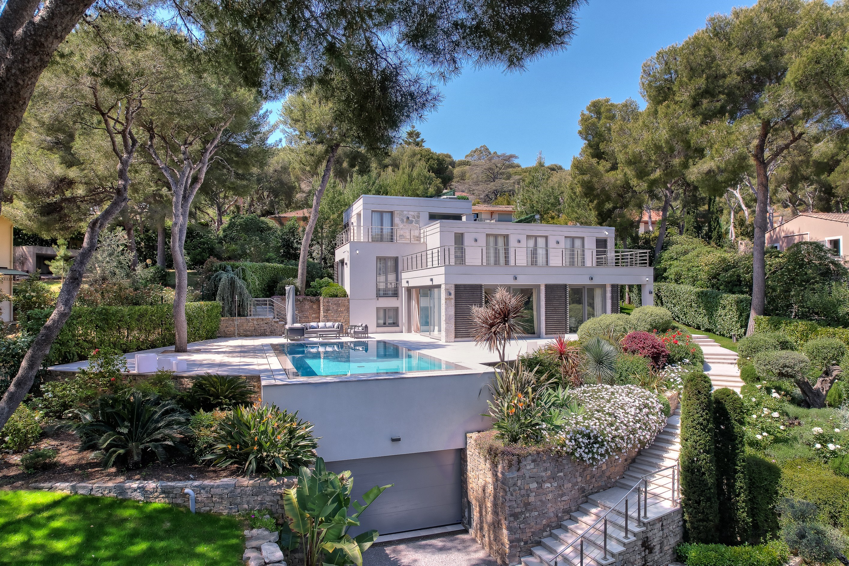  Saint-Jean-Cap-Ferrat contemporary villa with panoramic sea views and infinity … - 物件實景