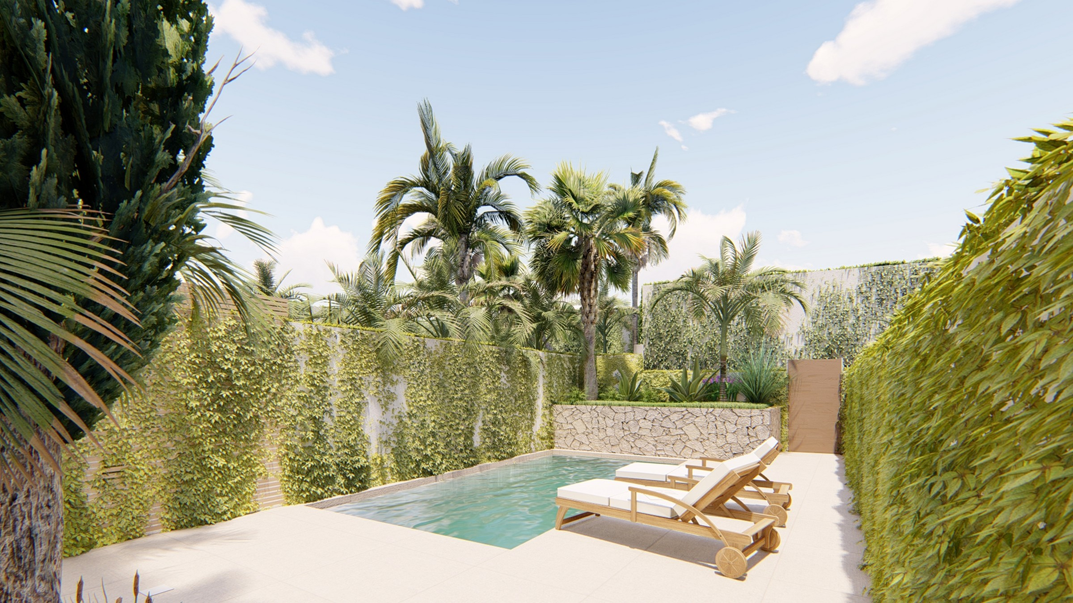  Semi-detached house with pool, garden, and terrace by the sea in Es Castell - 物件實景