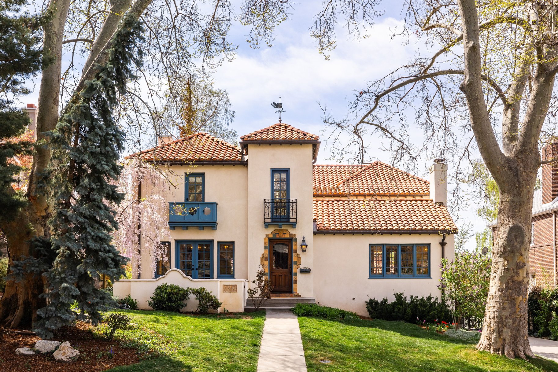  The Nels G. Hall House  Historic Spanish Colonial in Prime Federal Heights - 物件實景