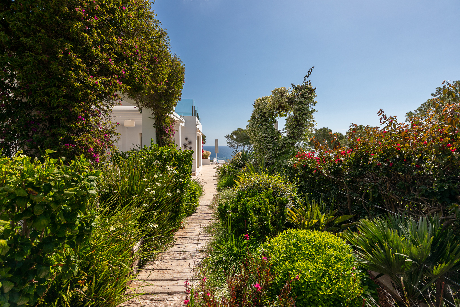  Mediterranean villa with sea views in Ibiza - 物件實景