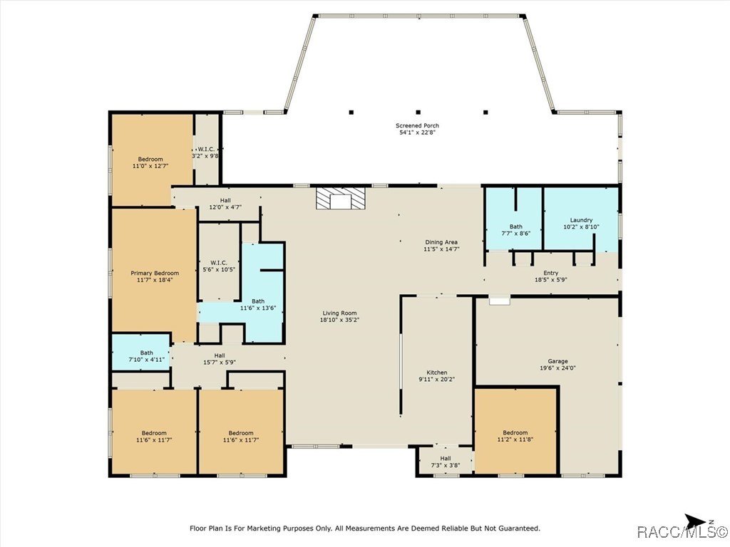 Hernando, Florida, 34442, United States, 5 Bedrooms Bedrooms, ,3 BathroomsBathrooms,Residential,For Sale,1869727