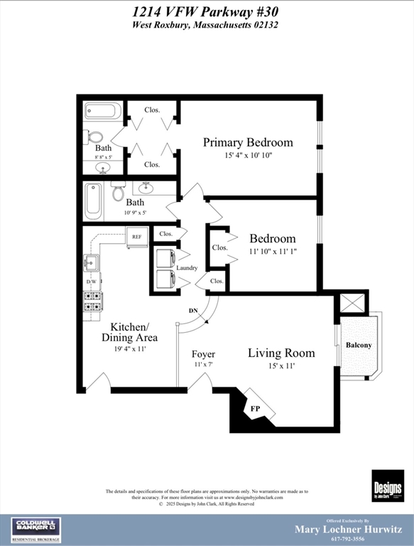 Boston, Massachusetts, 02132, United States, 2 Bedrooms Bedrooms, ,2 BathroomsBathrooms,Residential,For Sale,1987705