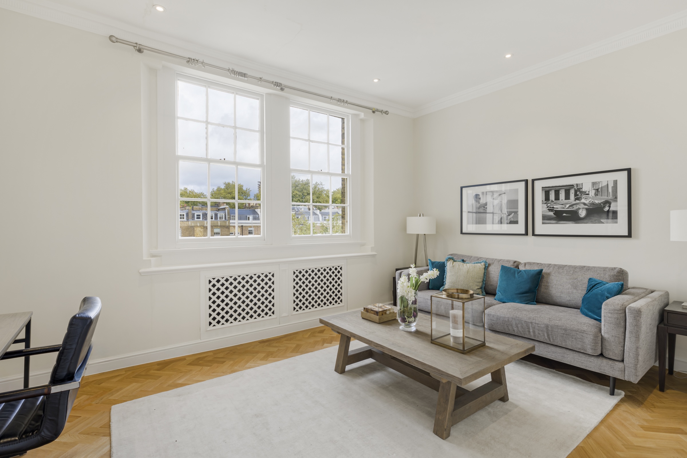  Elegant lateral apartment with a roof terrace overlooking Hyde Park Gardens - 物件實景
