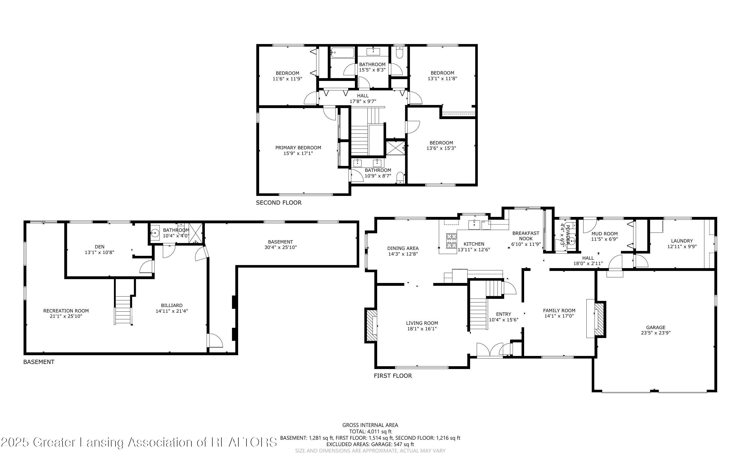 Okemos, Michigan, 48864, United States, 5 Bedrooms Bedrooms, ,4 BathroomsBathrooms,Residential,For Sale,1975829