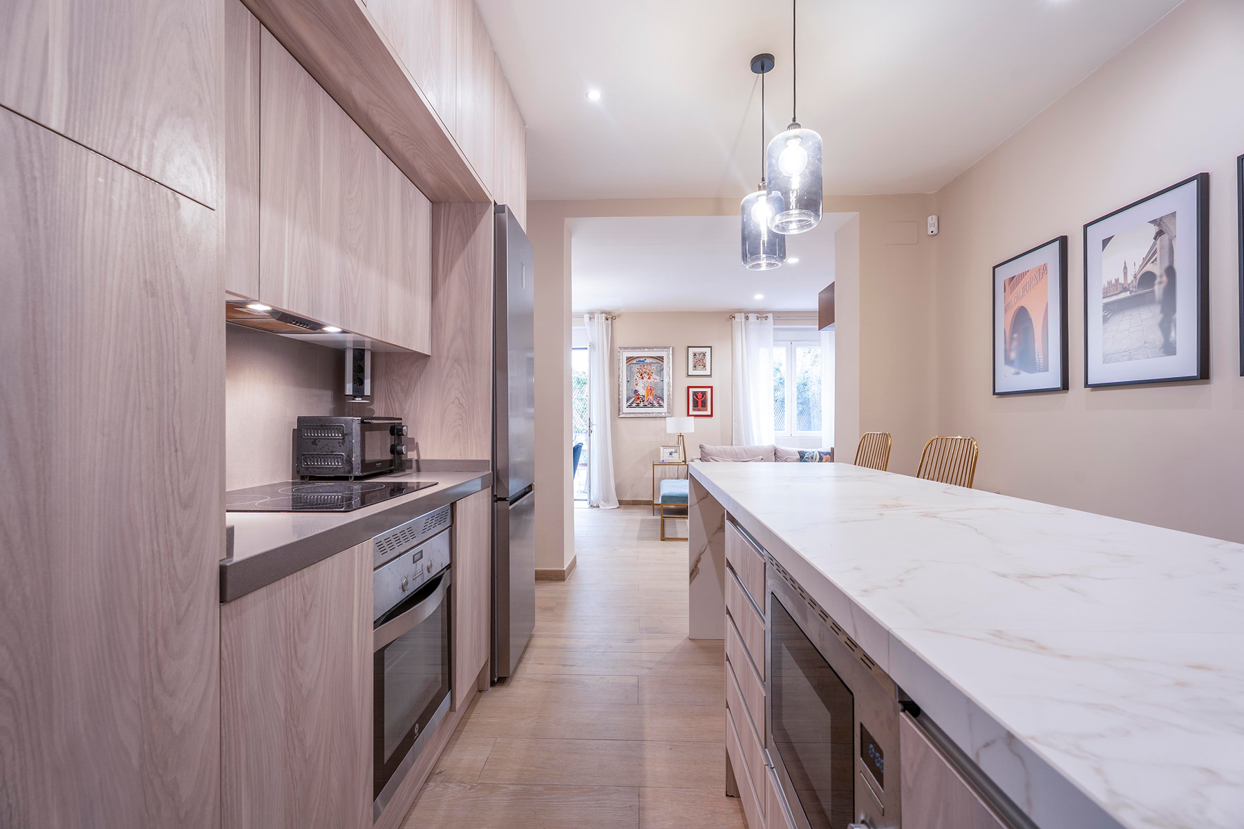  2-Bedroom flat with patio in Alcalde Sainz de Baranda - 物件實景